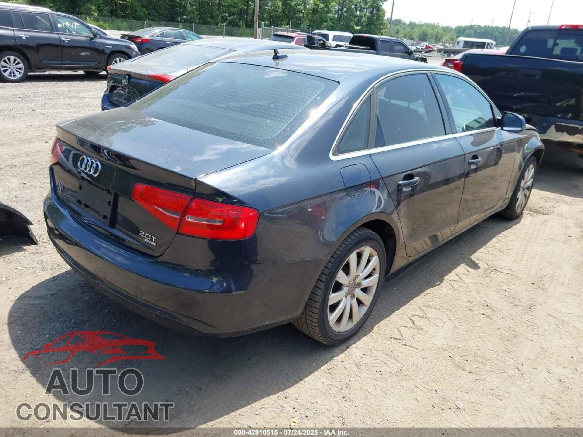 AUDI A4 2013 - WAUBFAFL7DA188429