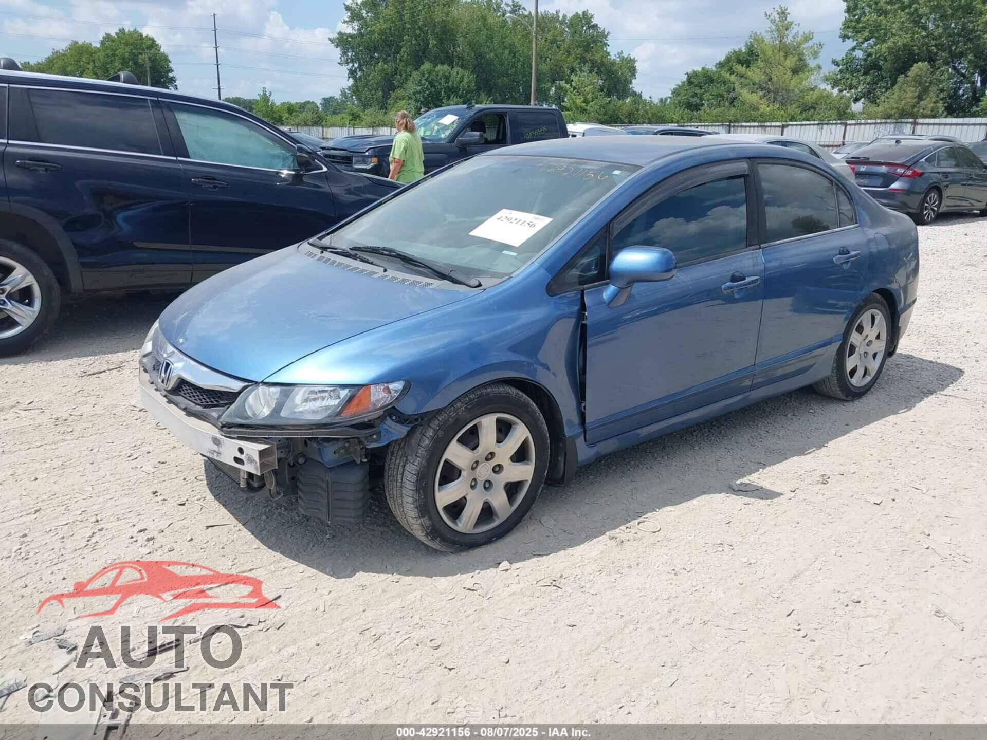 HONDA CIVIC 2010 - 19XFA1F5XAE034892