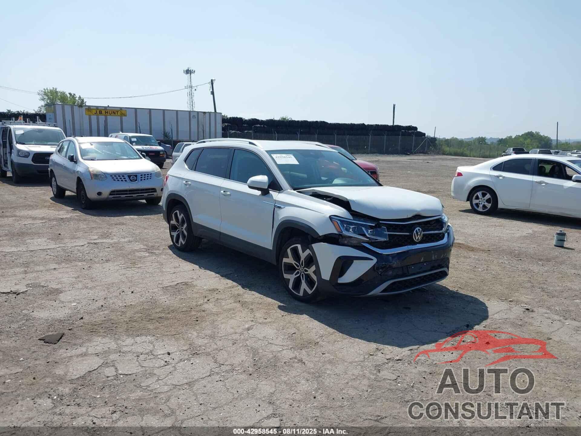 VOLKSWAGEN TAOS 2022 - 3VVJX7B25NM038305