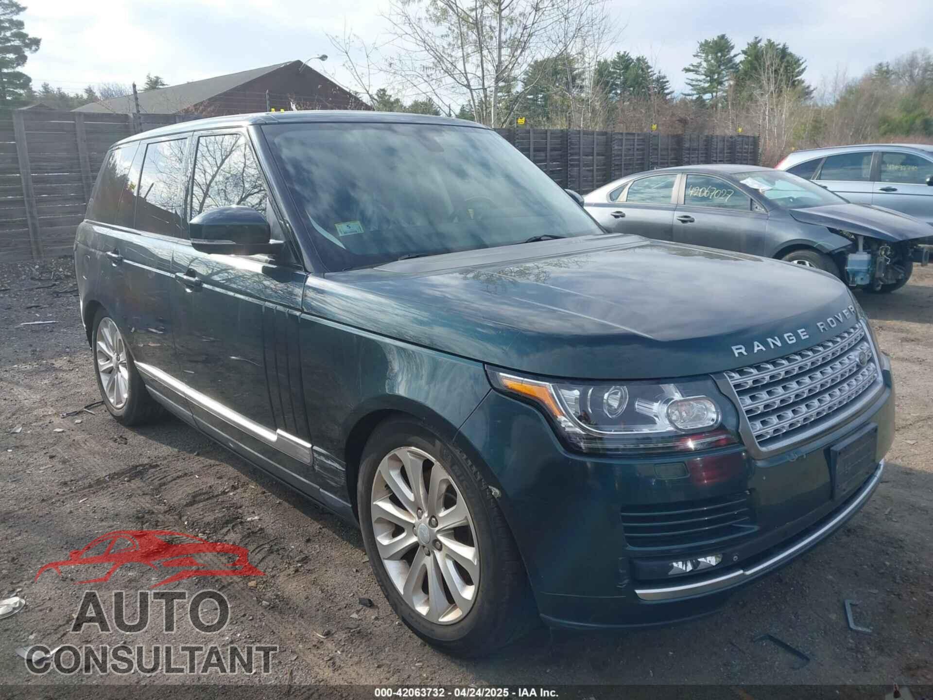 LAND ROVER RANGE ROVER 2015 - SALGS2VF6FA233443