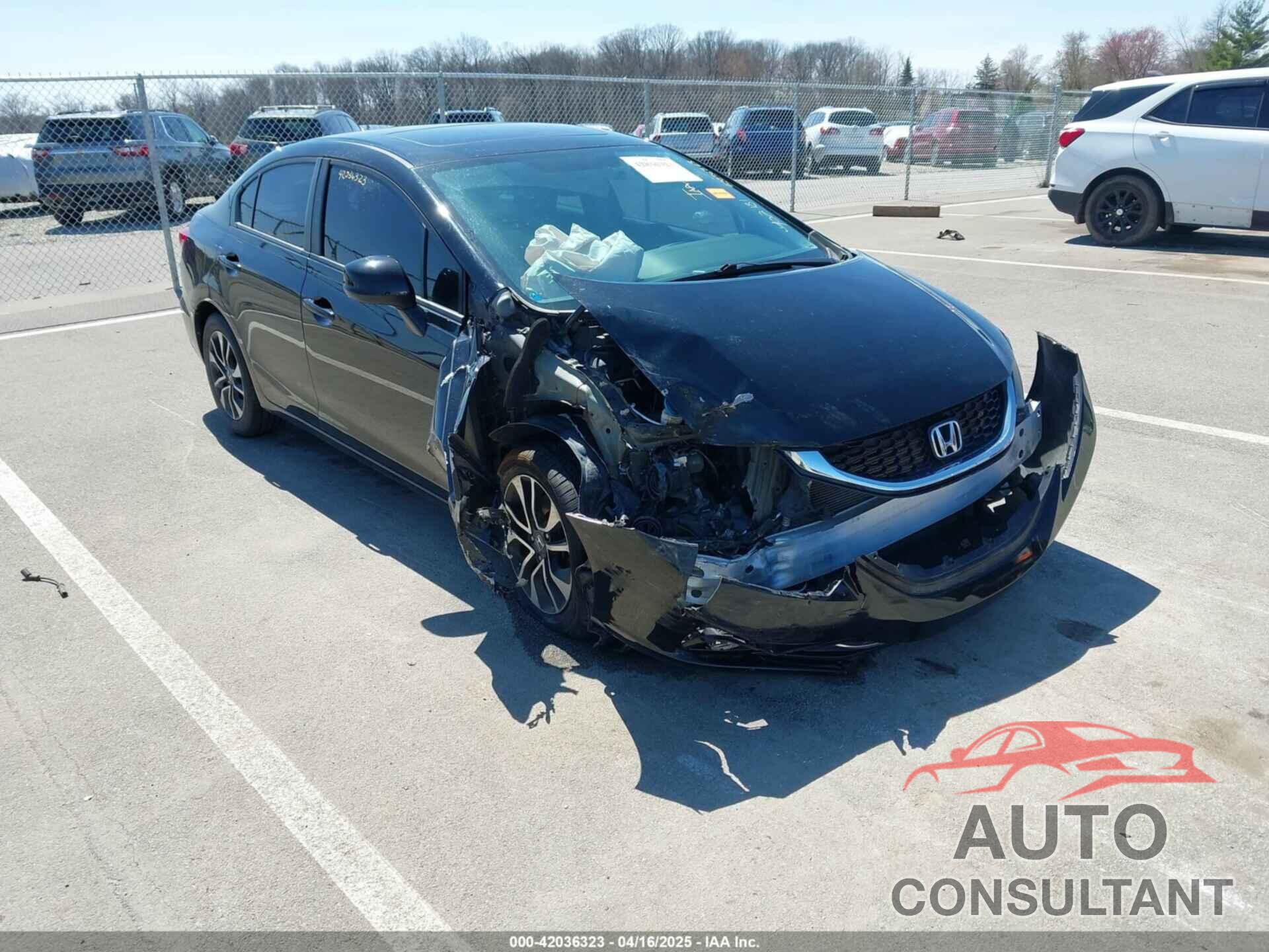 HONDA CIVIC 2013 - 19XFB2F90DE226218