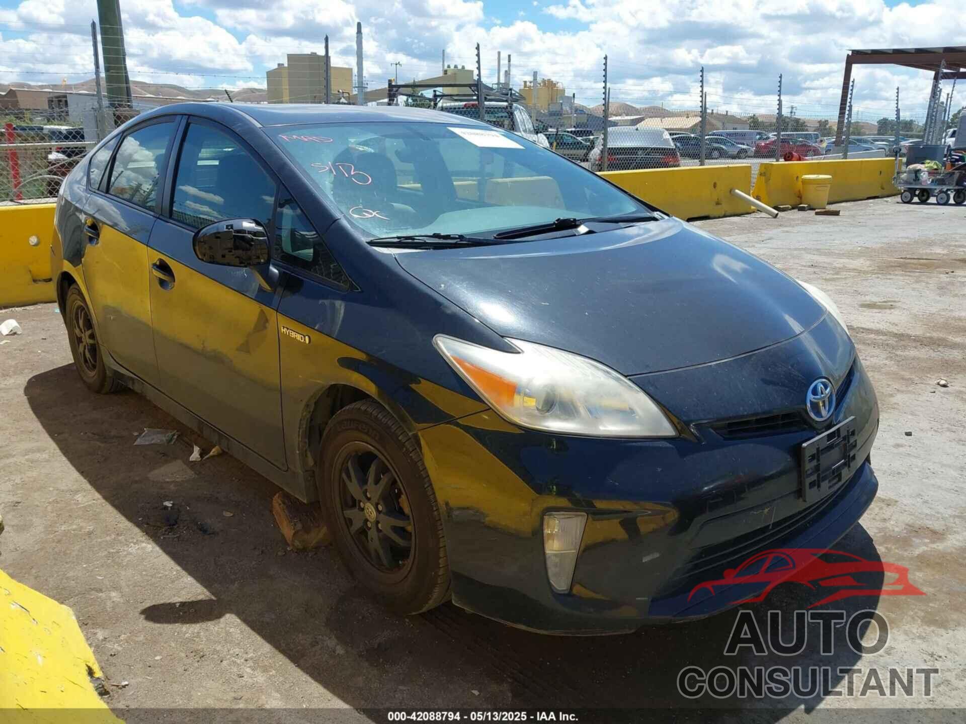 TOYOTA PRIUS 2013 - JTDKN3DU5D5651397