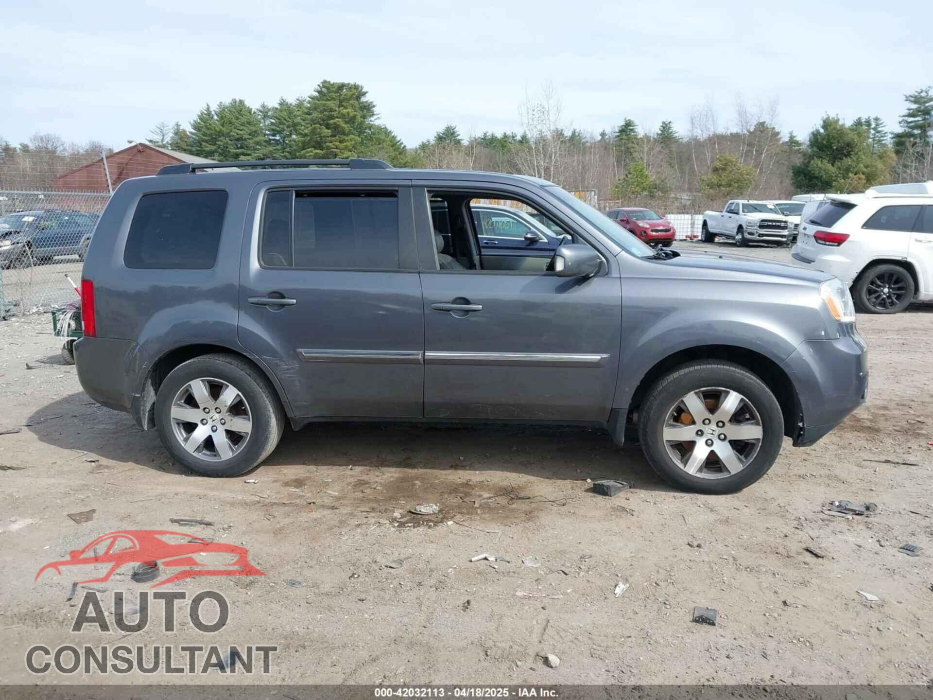 HONDA PILOT 2012 - 5FNYF4H94CB066472