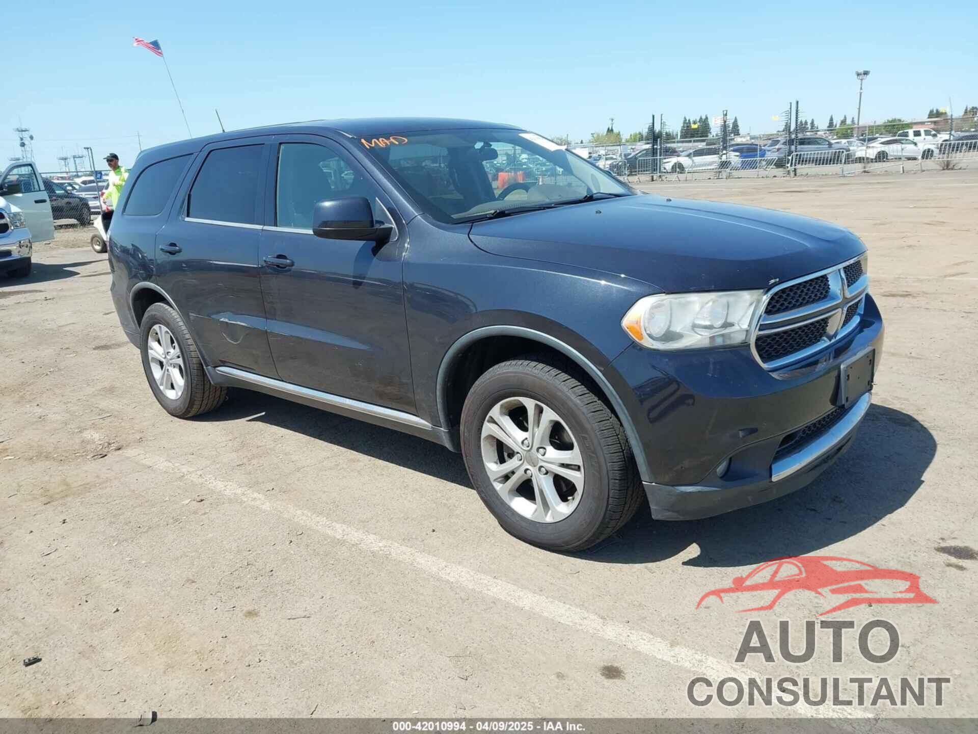 DODGE DURANGO 2013 - 1C4RDJAG4DC677831