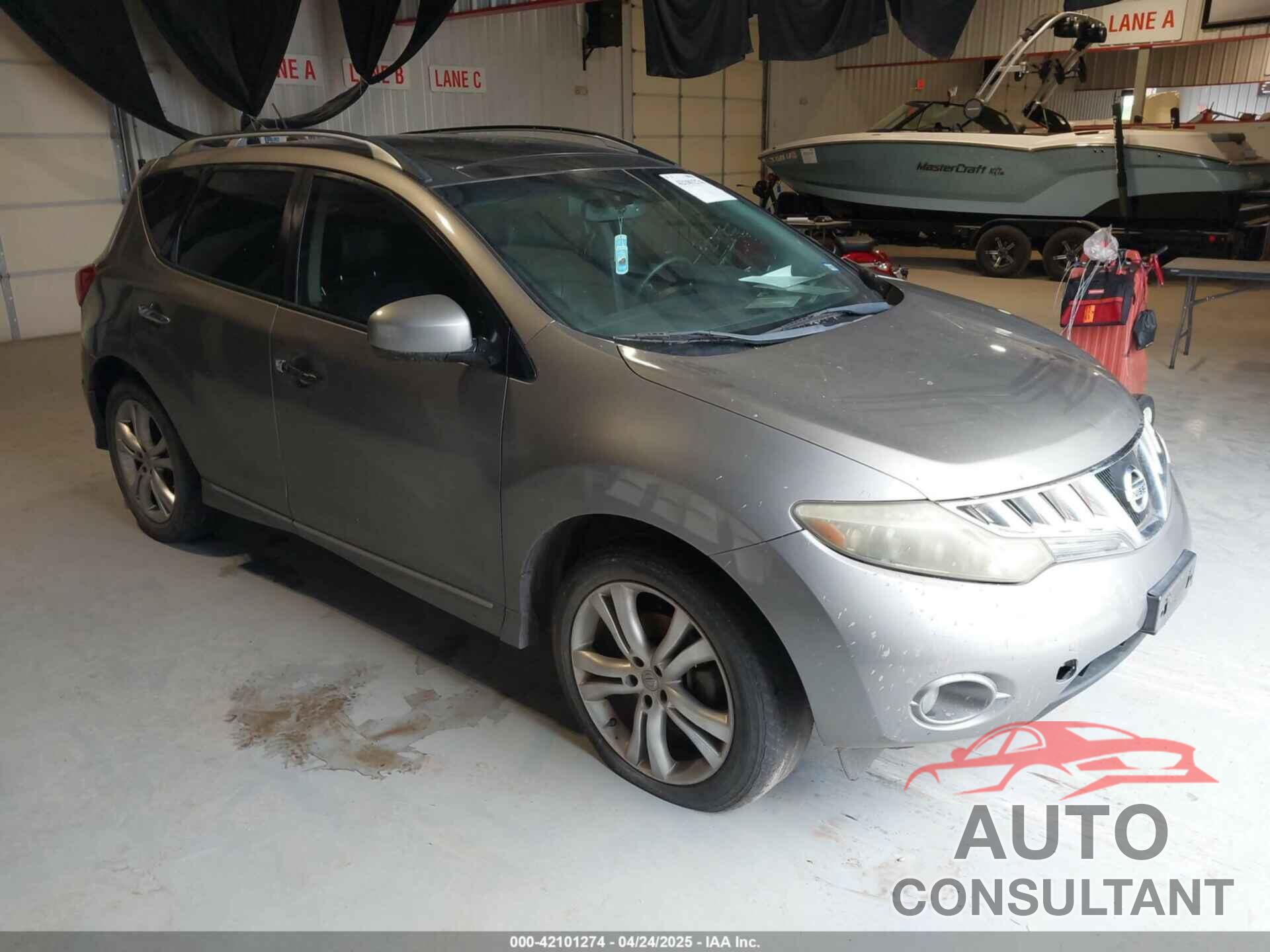 NISSAN MURANO 2009 - JN8AZ18W29W126089