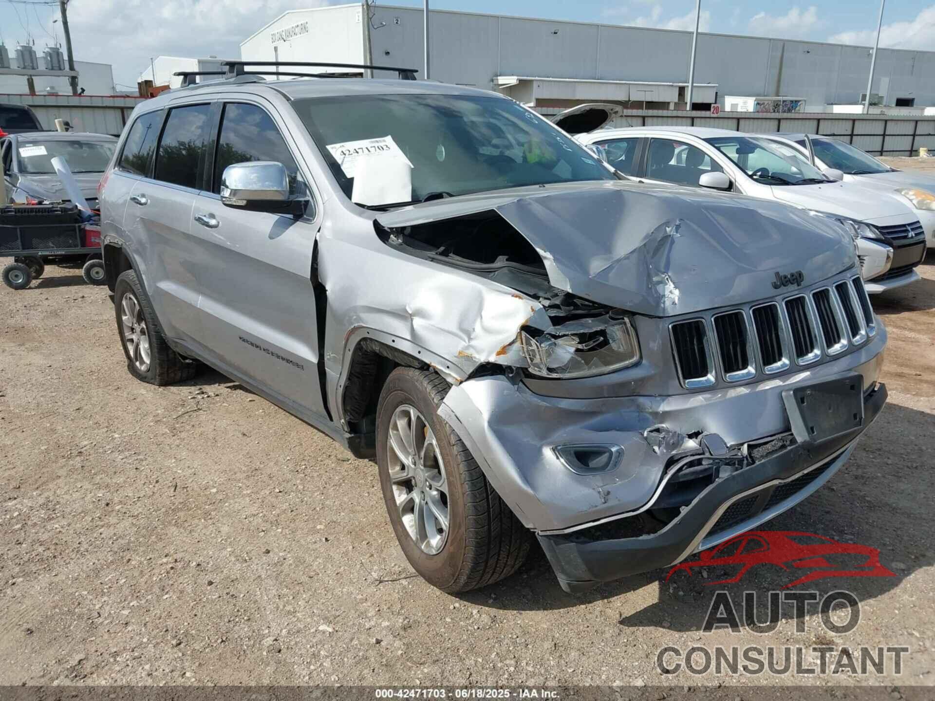 JEEP GRAND CHEROKEE 2015 - 1C4RJFBG5FC212885