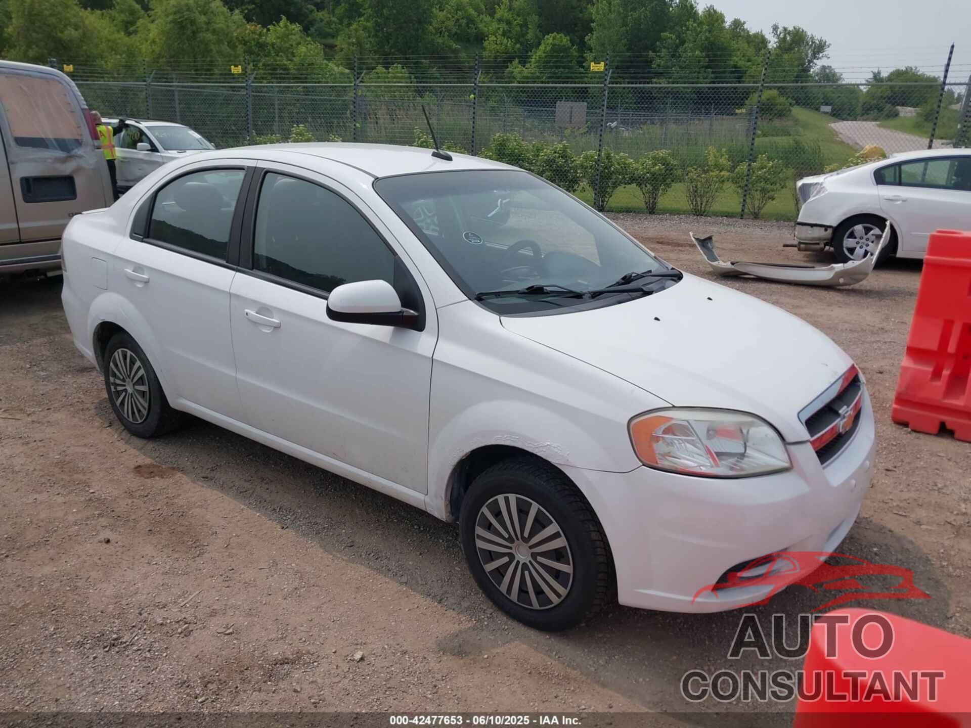 CHEVROLET AVEO 2011 - KL1TD5DE8BB163191