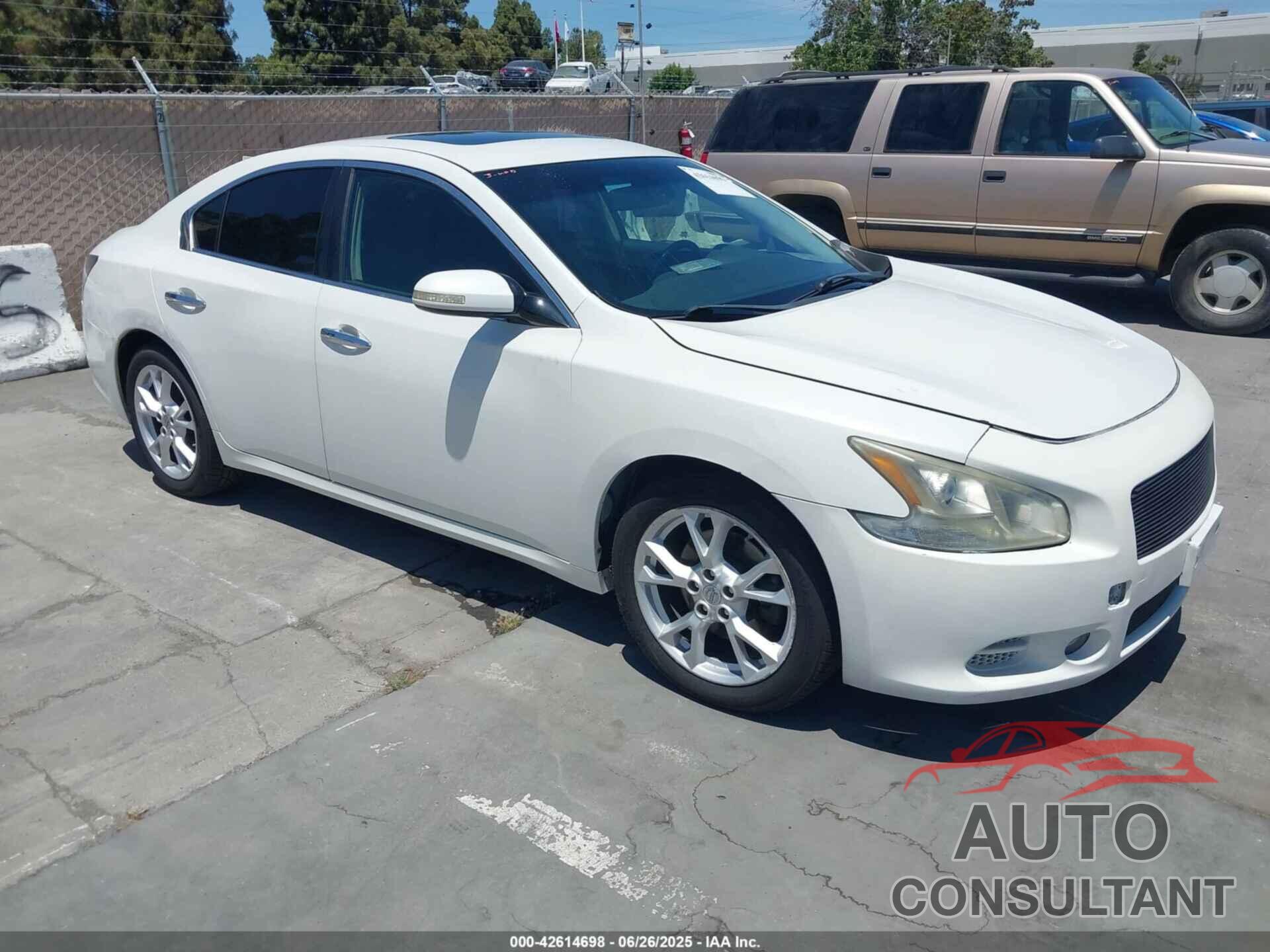 NISSAN MAXIMA 2013 - 1N4AA5APXDC828450