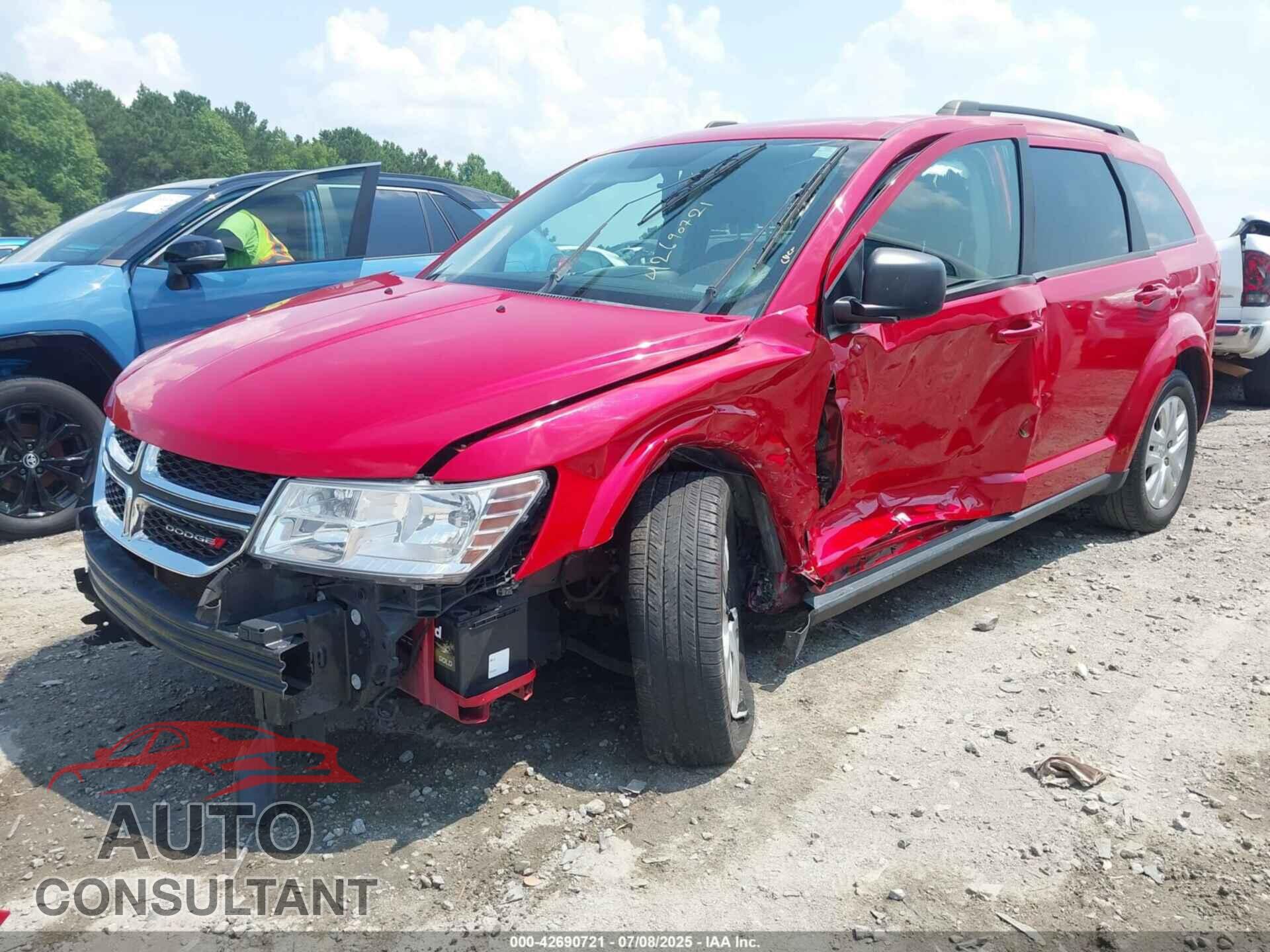 DODGE JOURNEY 2017 - 3C4PDCAB2HT525807