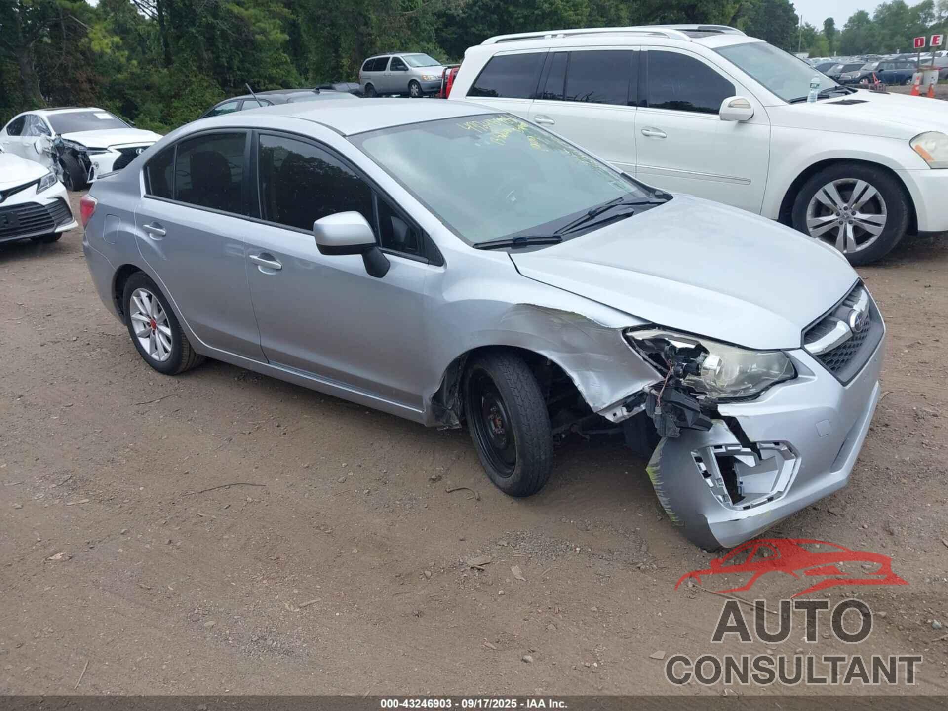 SUBARU IMPREZA 2013 - JF1GJAC63DH002825