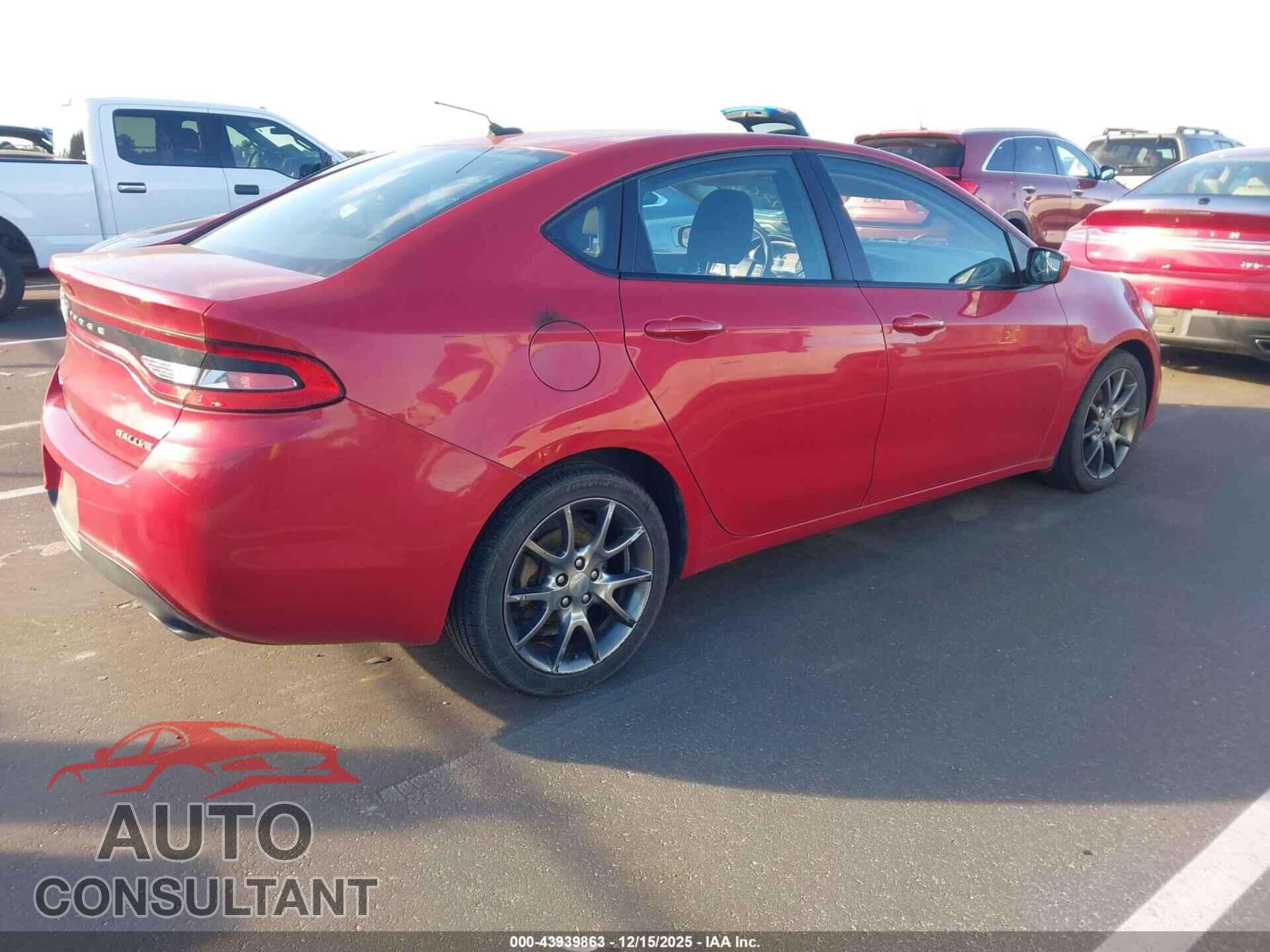 DODGE DART 2013 - 1C3CDFBA0DD324241