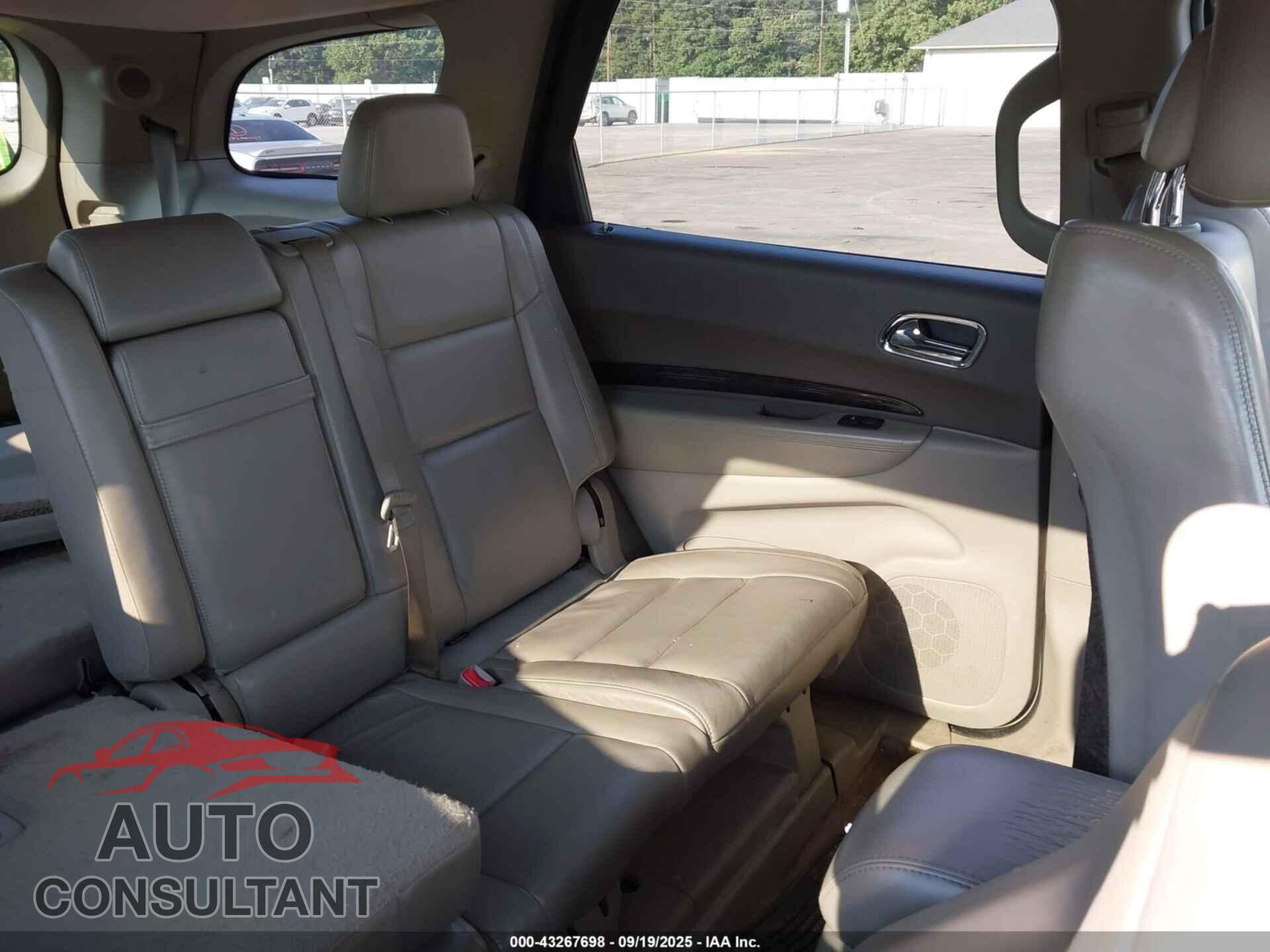 DODGE DURANGO 2011 - 1D4SD4GT6BC628041