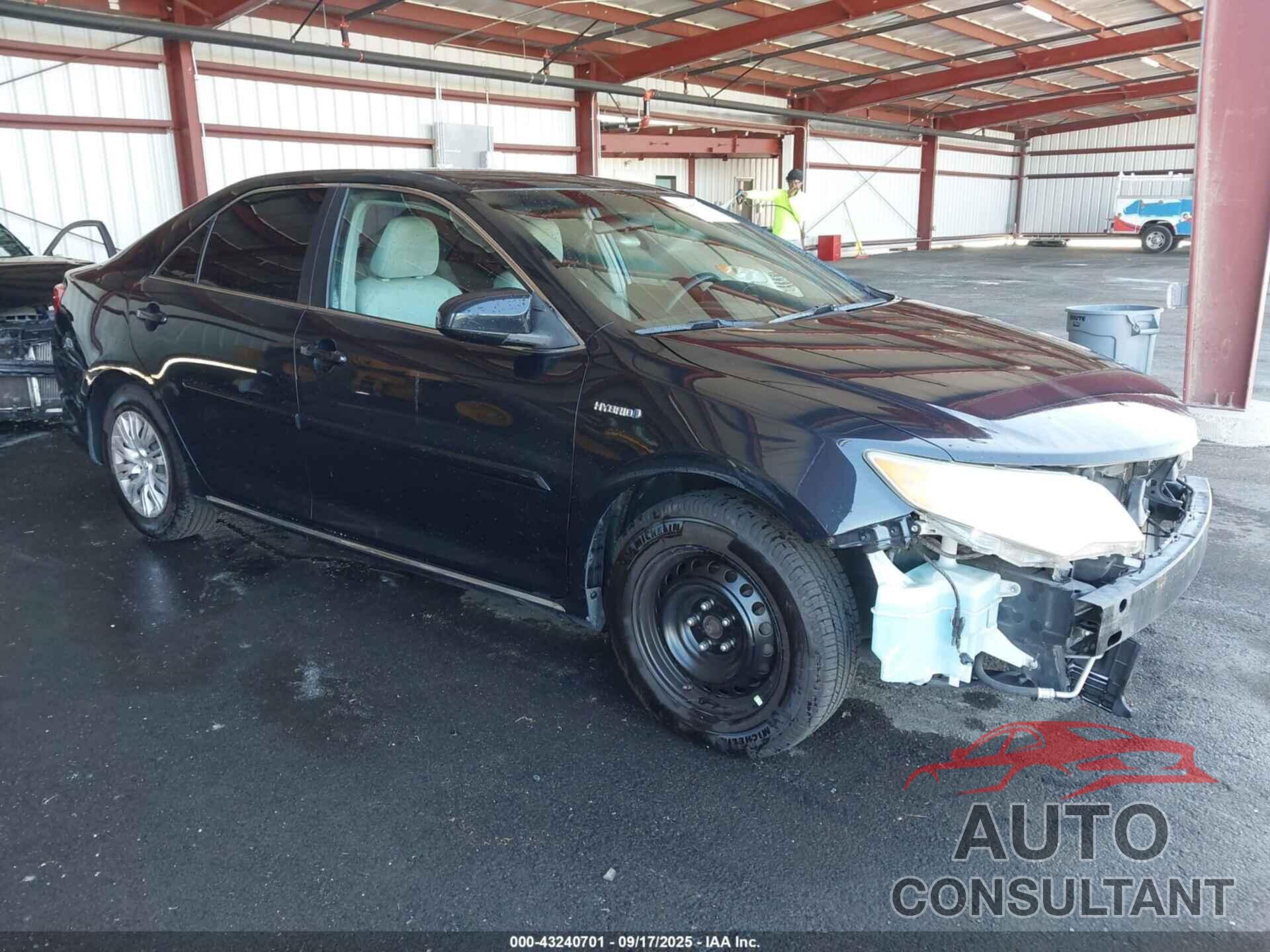 TOYOTA CAMRY HYBRID 2014 - 4T1BD1FK7EU103343