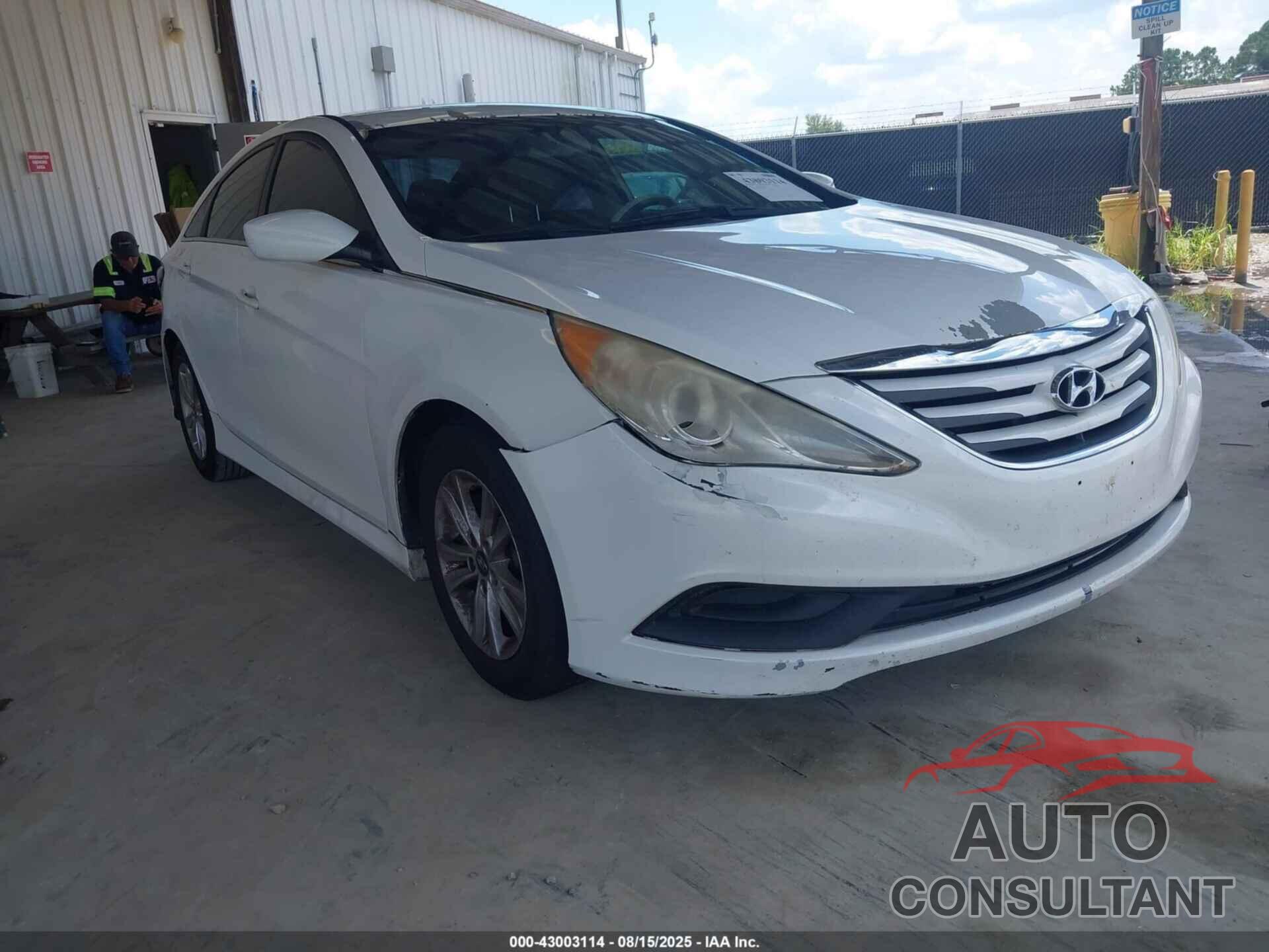 HYUNDAI SONATA 2014 - 5NPEB4AC5EH864522