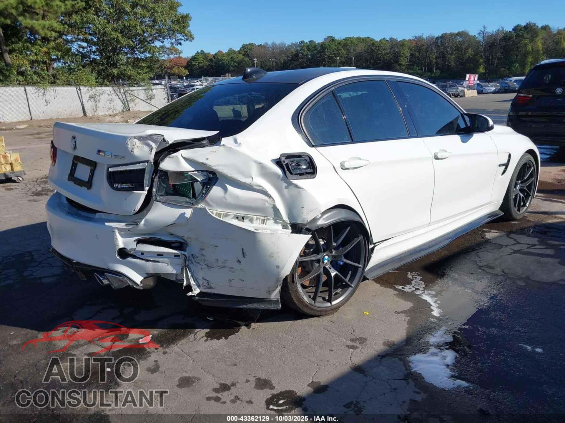 BMW M3 2018 - WBS8M9C56J5K99610