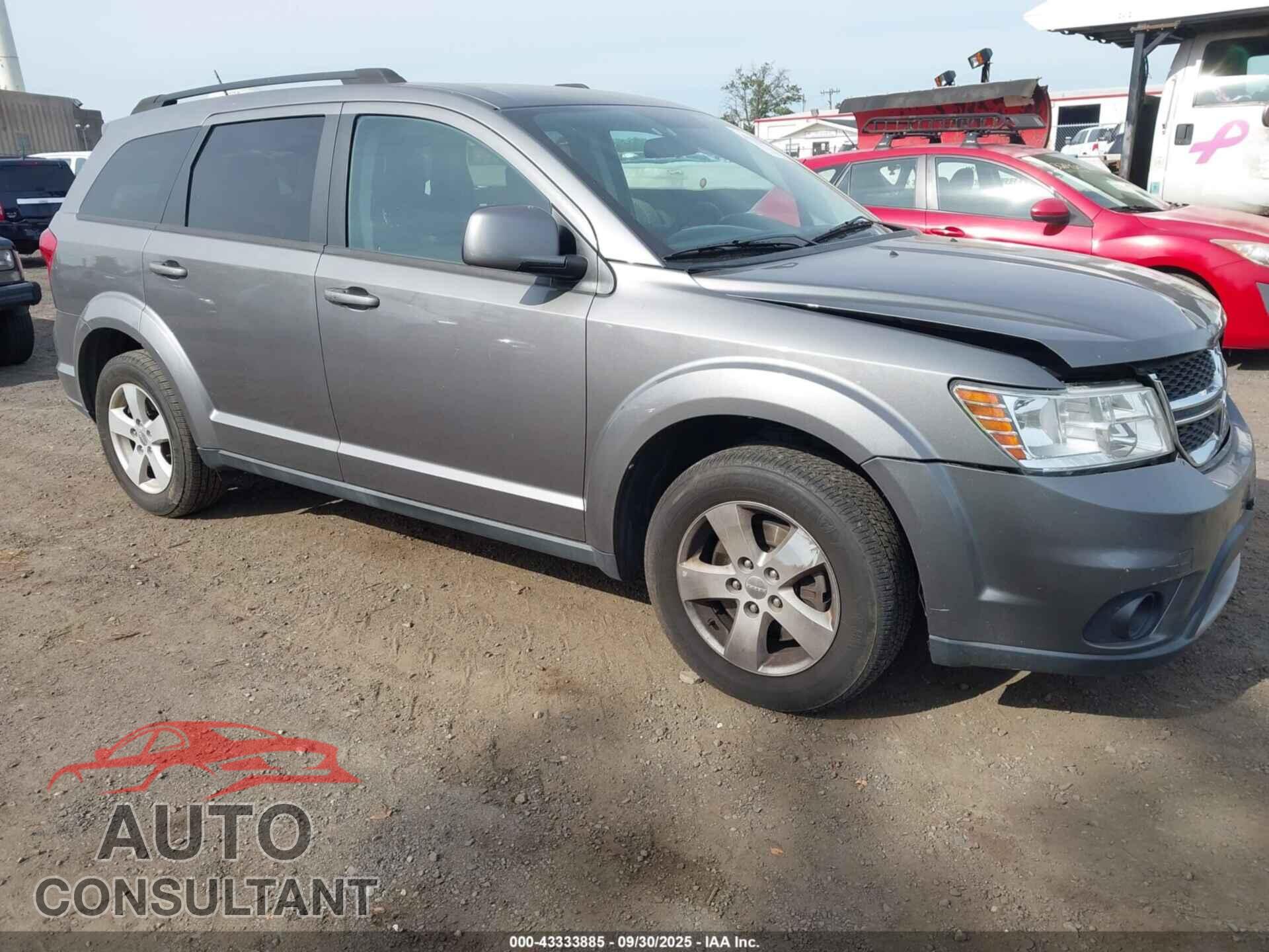 DODGE JOURNEY 2012 - 3C4PDCBG8CT332984