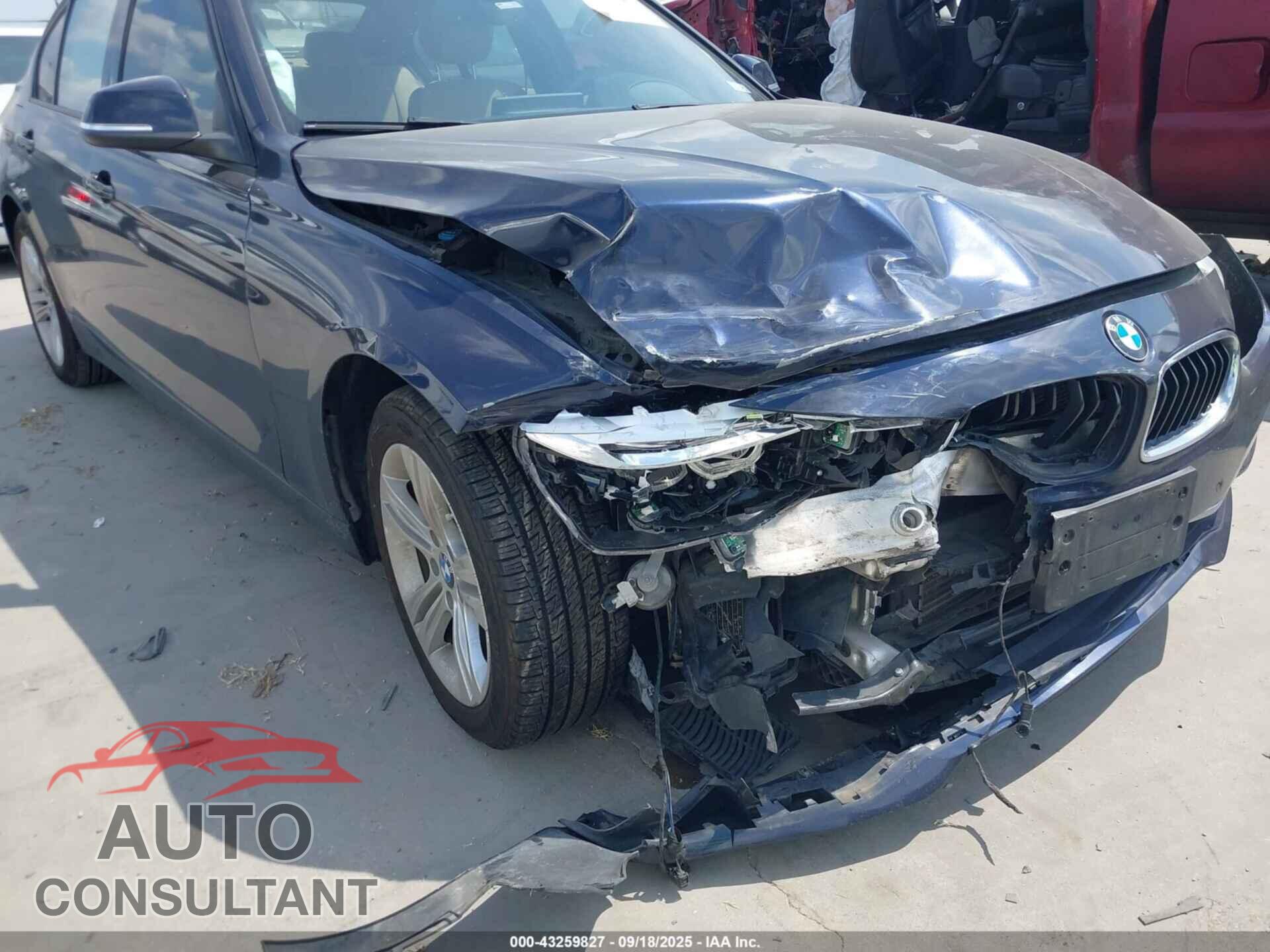 BMW 328I 2016 - WBA8E9G53GNU28357