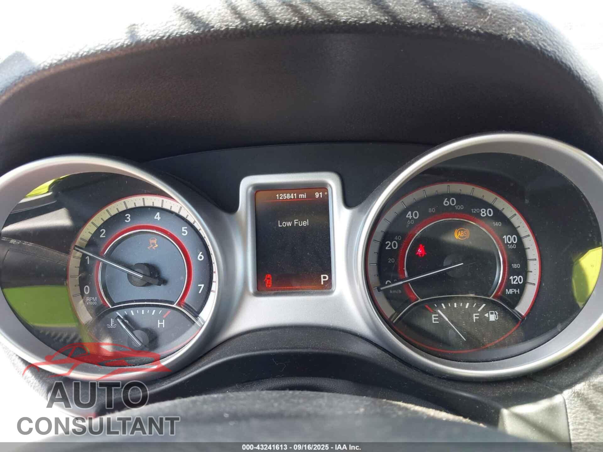 DODGE JOURNEY 2014 - 3C4PDCAB9ET277342