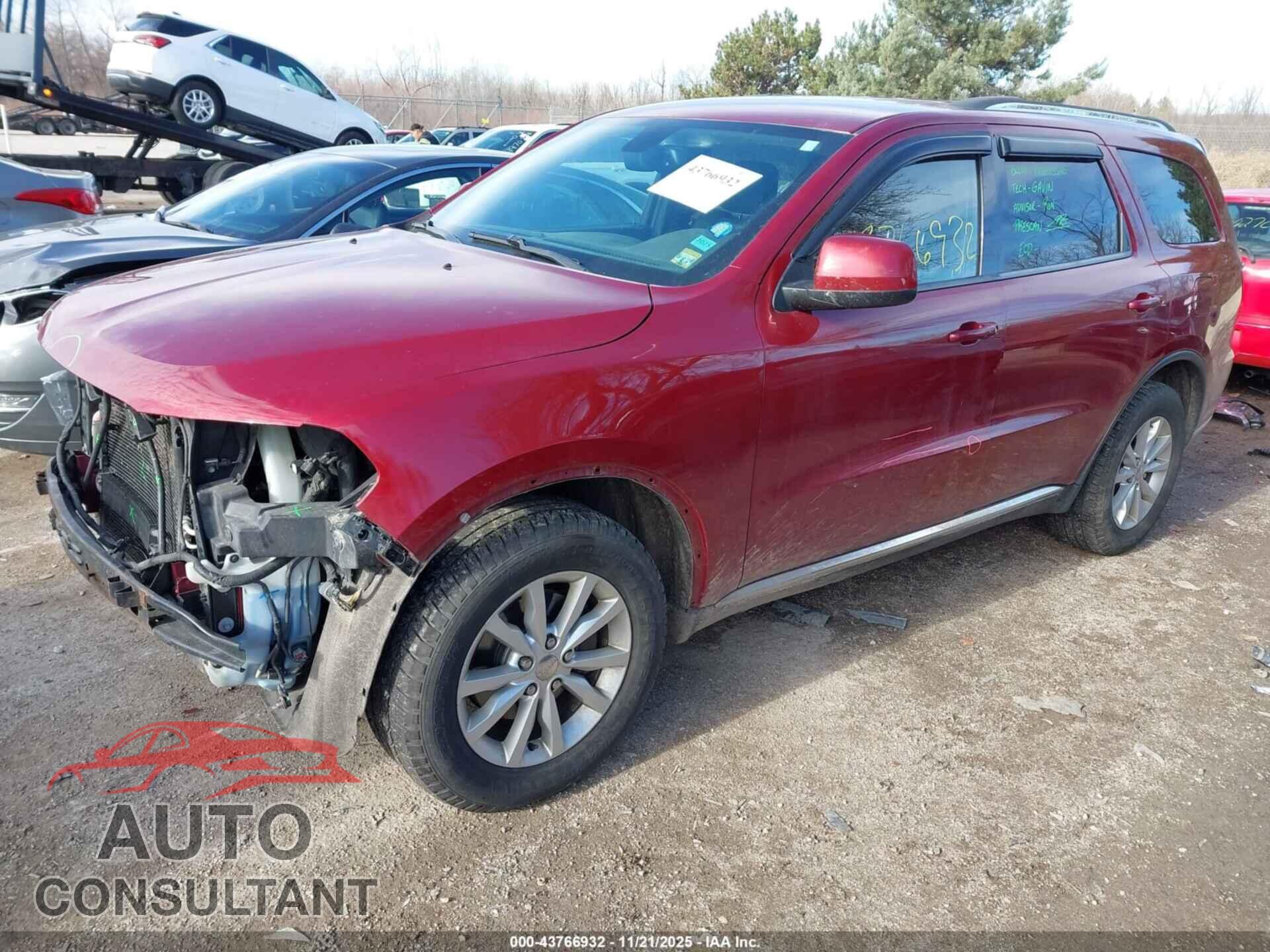 DODGE DURANGO 2014 - 1C4RDJAG3EC349589