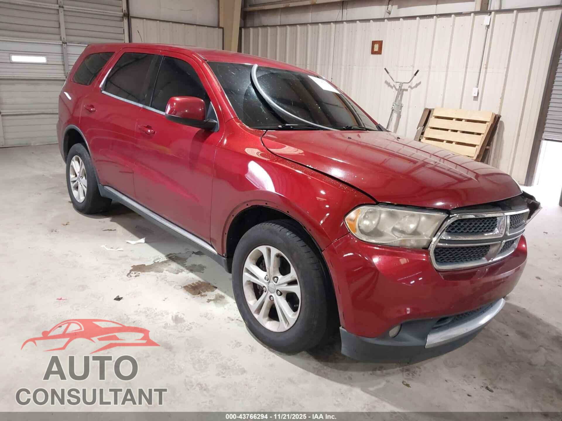 DODGE DURANGO 2013 - 1C4RDJAG9DC535734