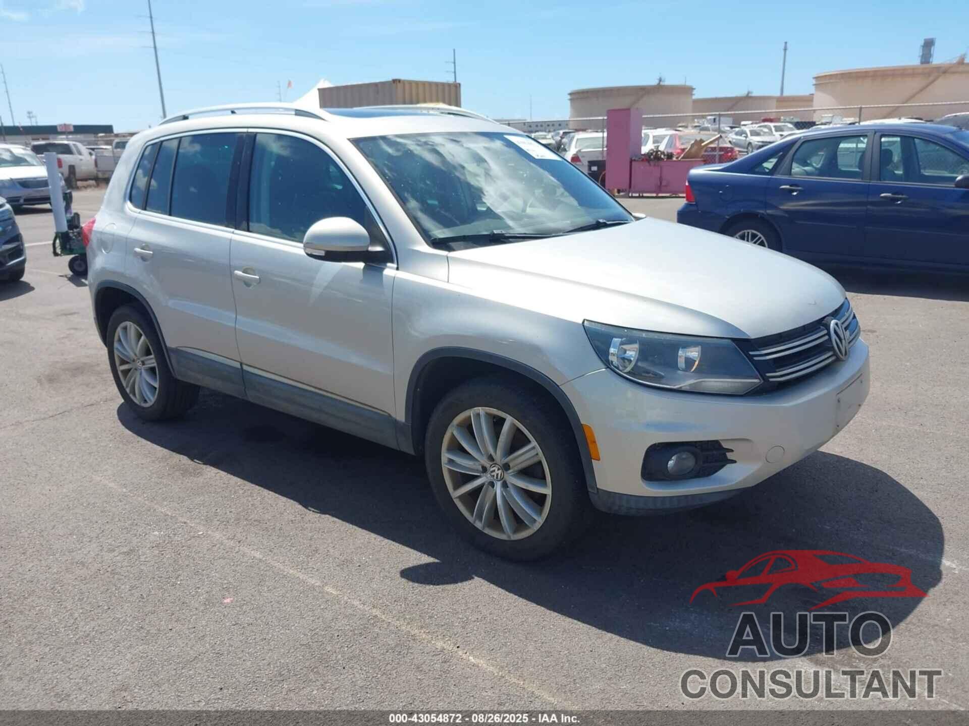 VOLKSWAGEN TIGUAN 2013 - WVGAV7AX2DW528597
