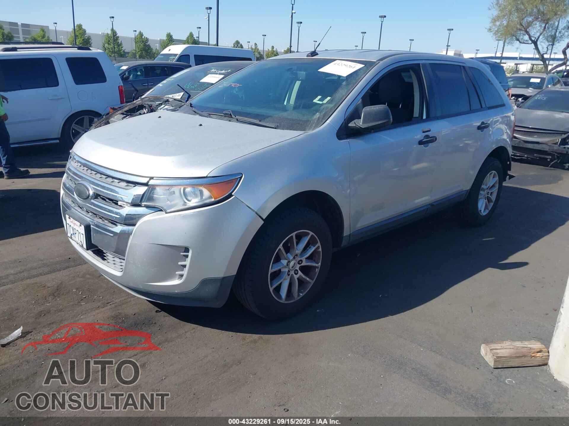 FORD EDGE 2013 - 2FMDK3GC3DBC70675