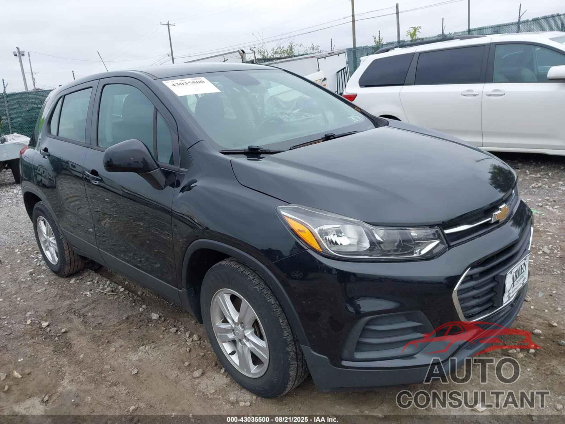 CHEVROLET TRAX 2019 - 3GNCJKSB6KL267967
