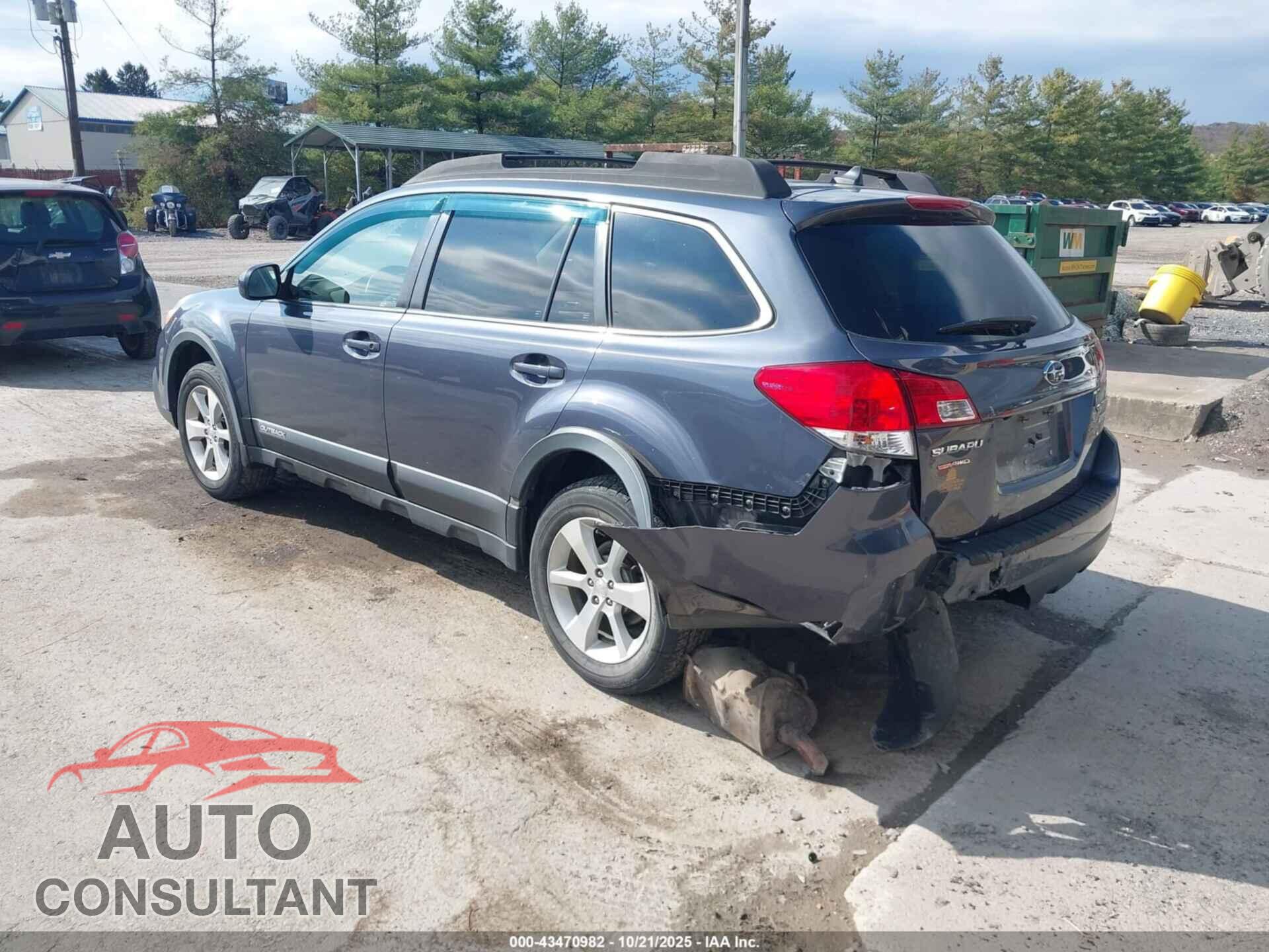 SUBARU OUTBACK 2014 - 4S4BRBLC5E3235852