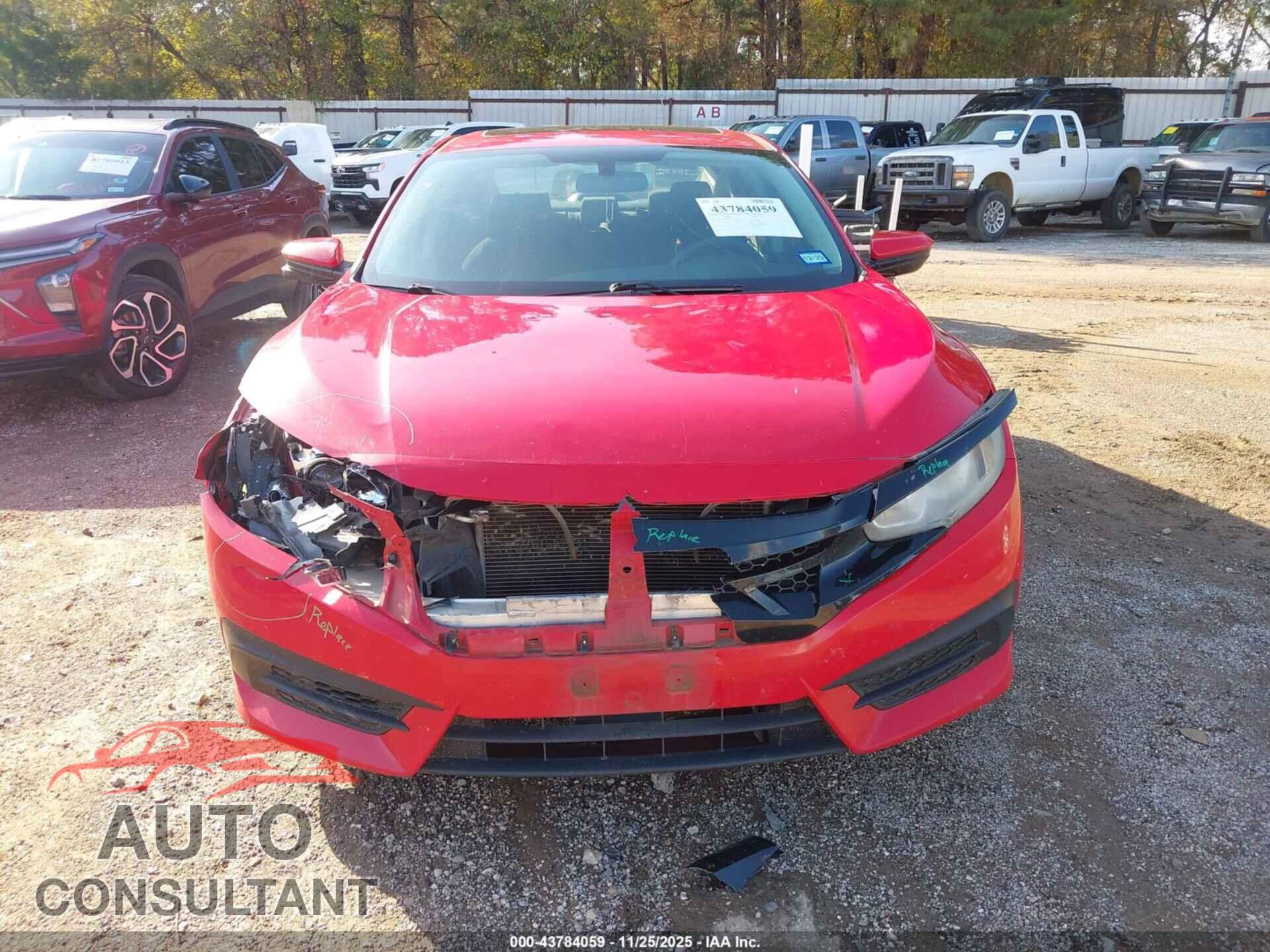 HONDA CIVIC 2016 - 2HGFC2F78GH541385