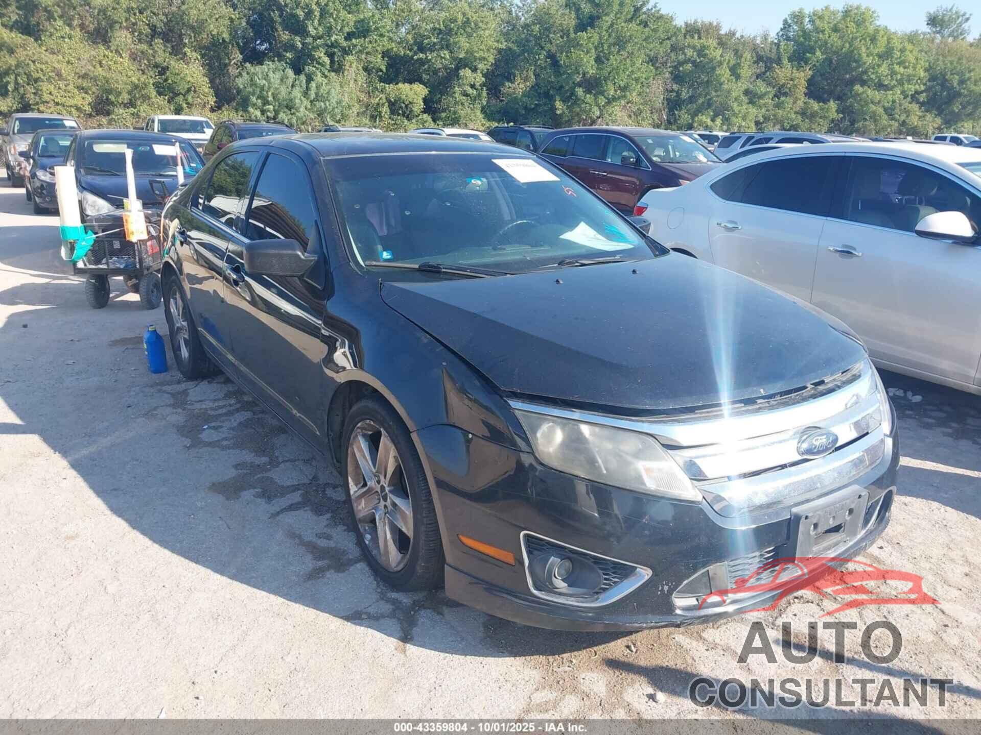 FORD FUSION 2010 - 3FAHP0KC8AR152248