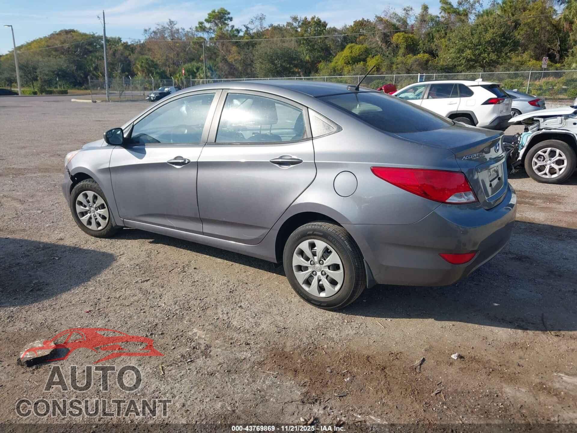 HYUNDAI ACCENT 2015 - KMHCT4AE7FU866703