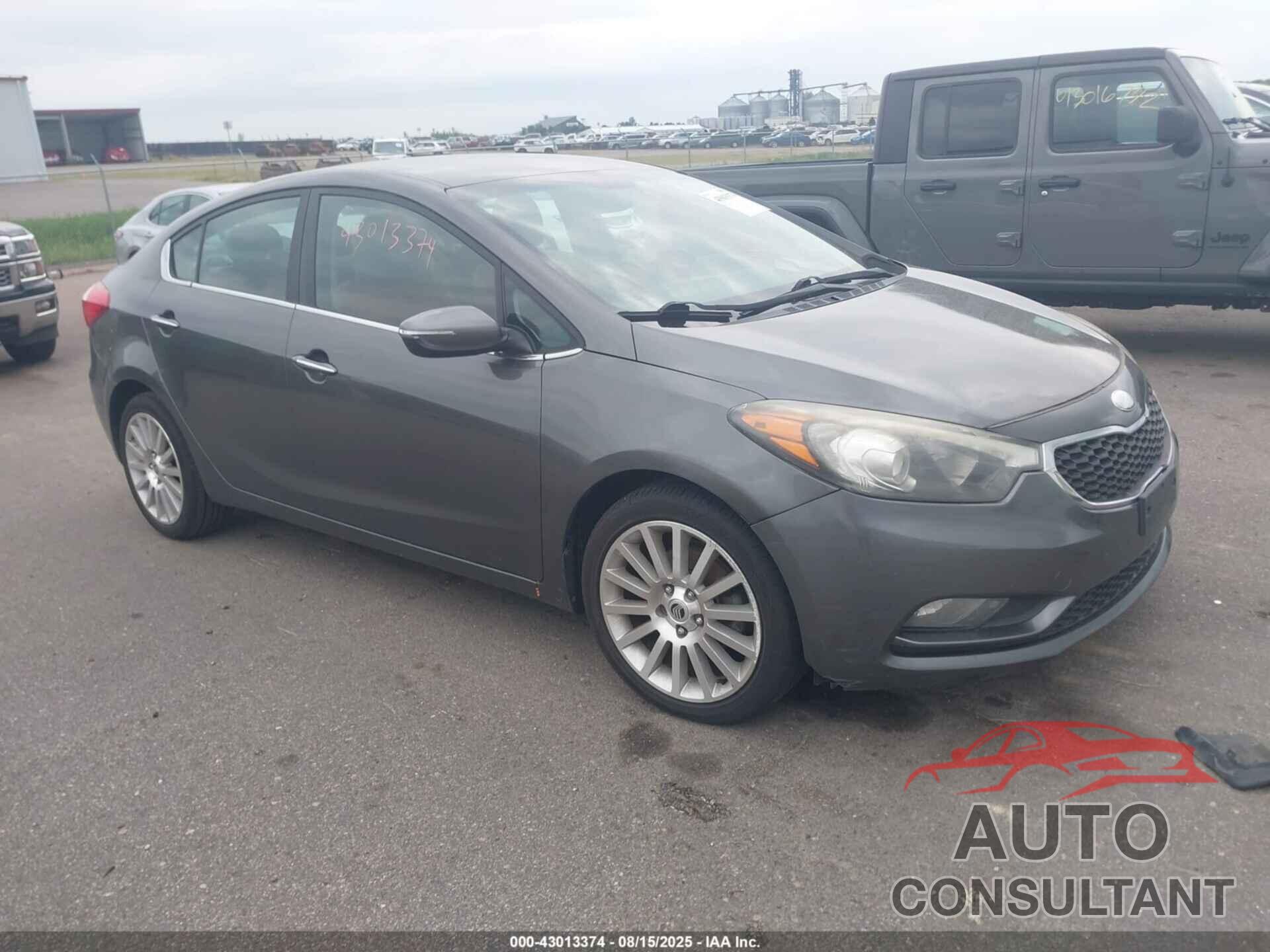 KIA FORTE 2014 - KNAFX4A81E5074147