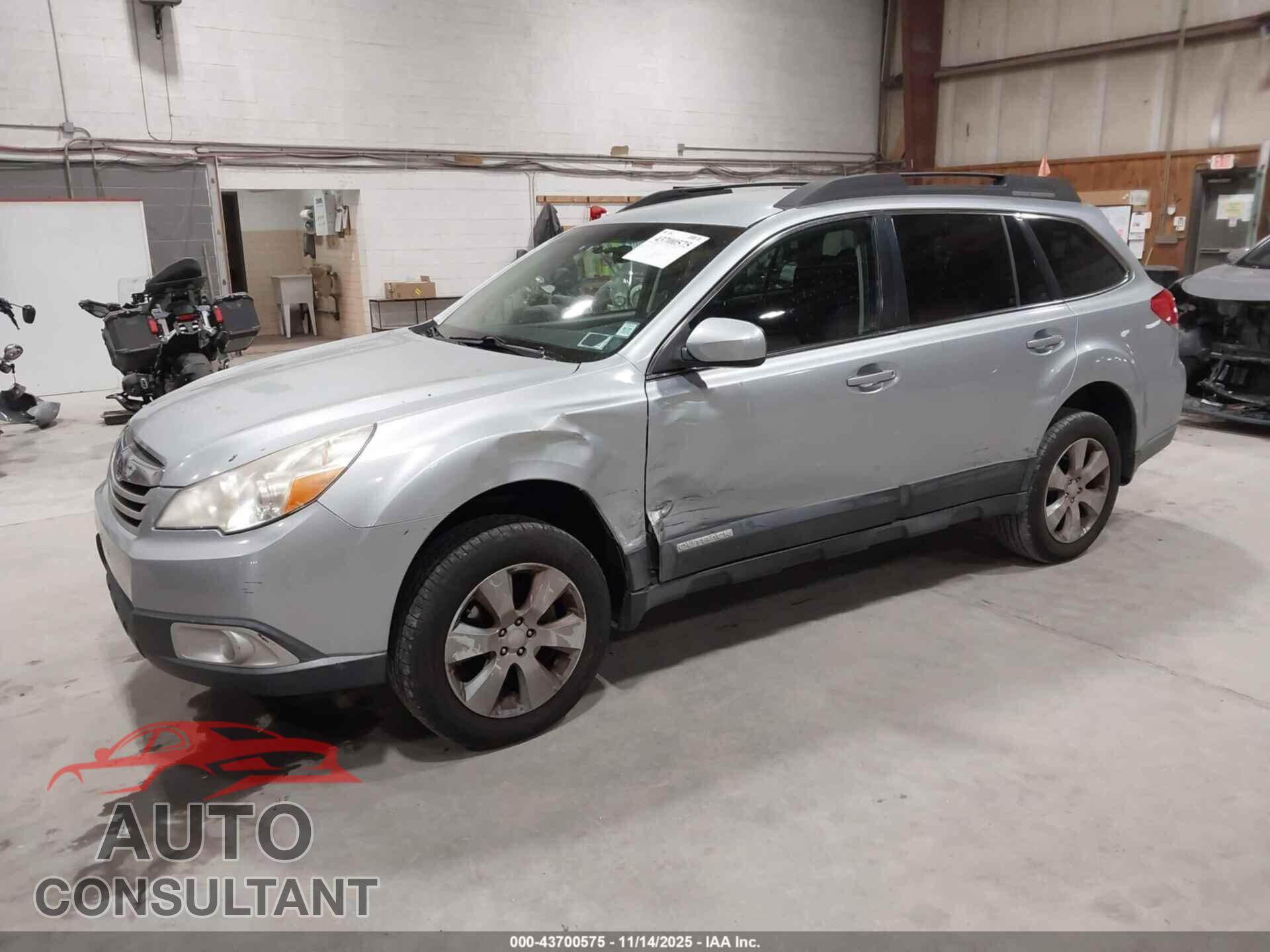 SUBARU OUTBACK 2012 - 4S4BRBCC5C3235833