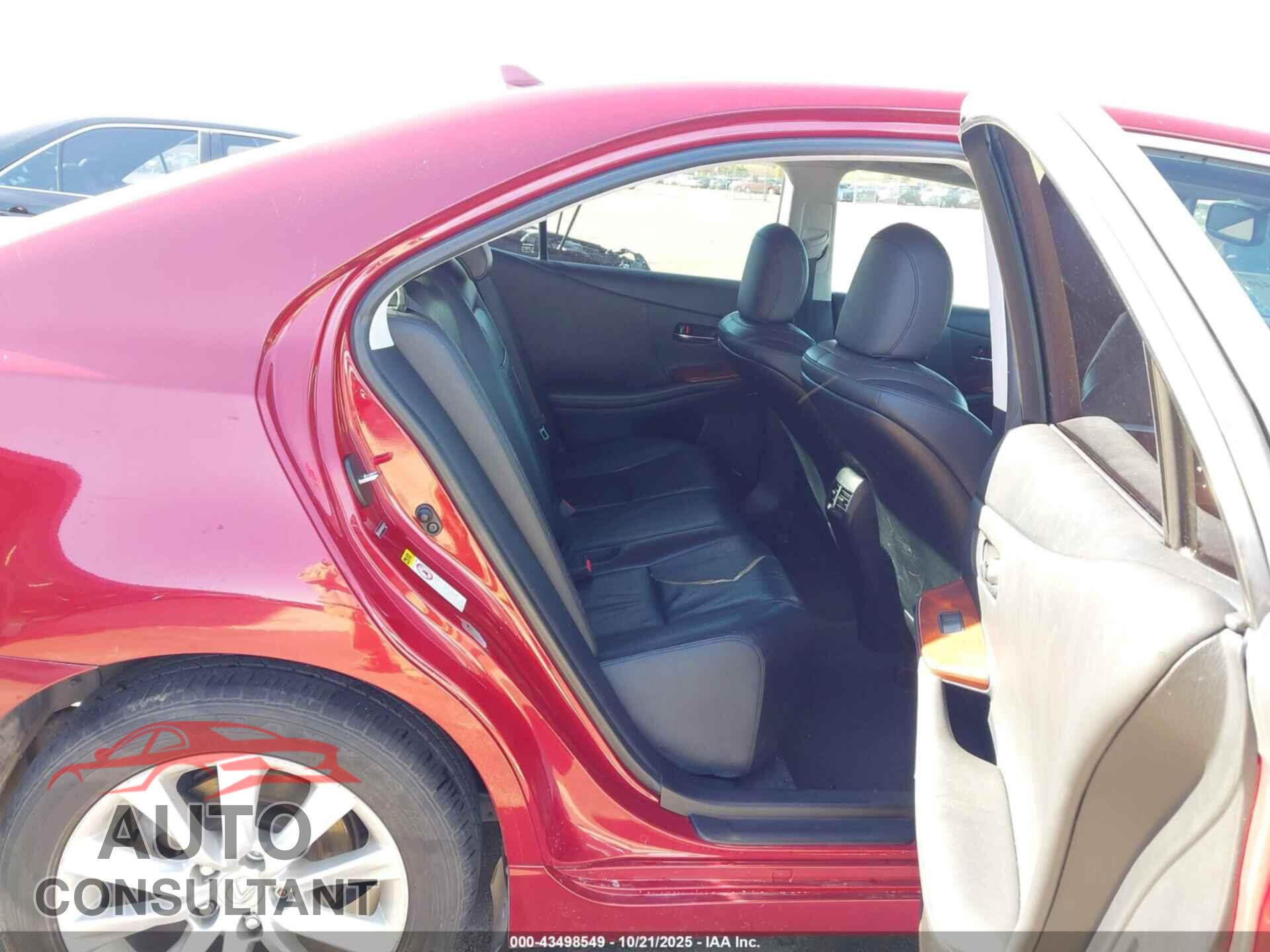 LEXUS HS 250H 2010 - JTHBB1BA9A2005121