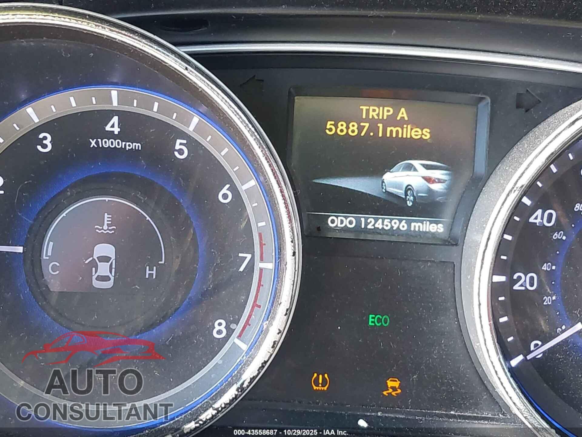 HYUNDAI SONATA 2014 - 5NPEC4AB0EH851472
