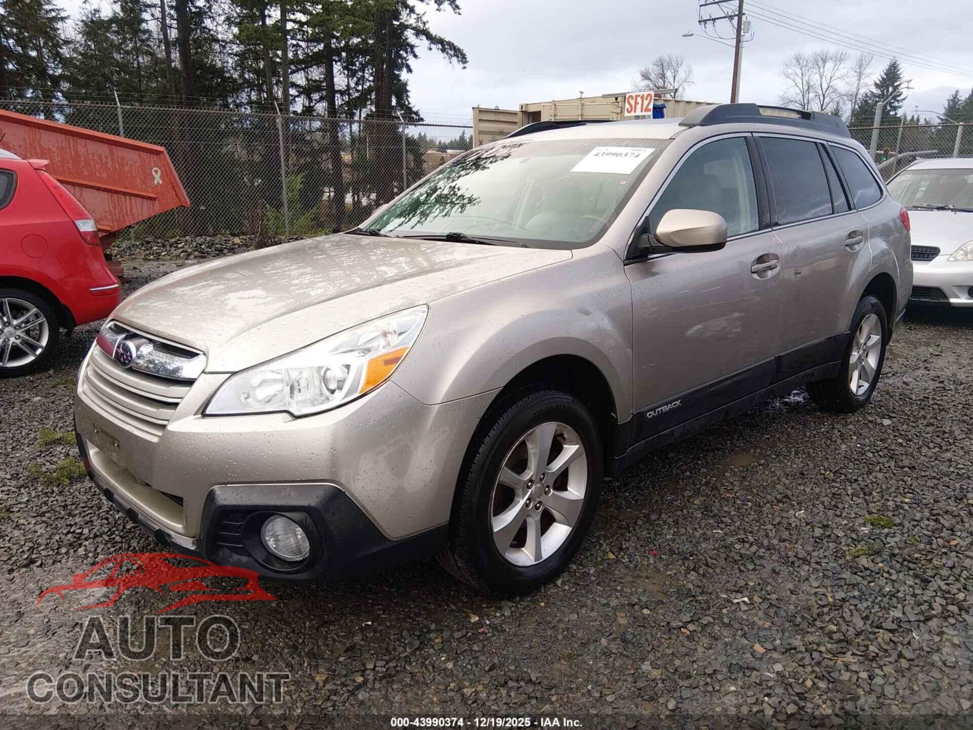 SUBARU OUTBACK 2014 - 4S4BRBLC2E3315996
