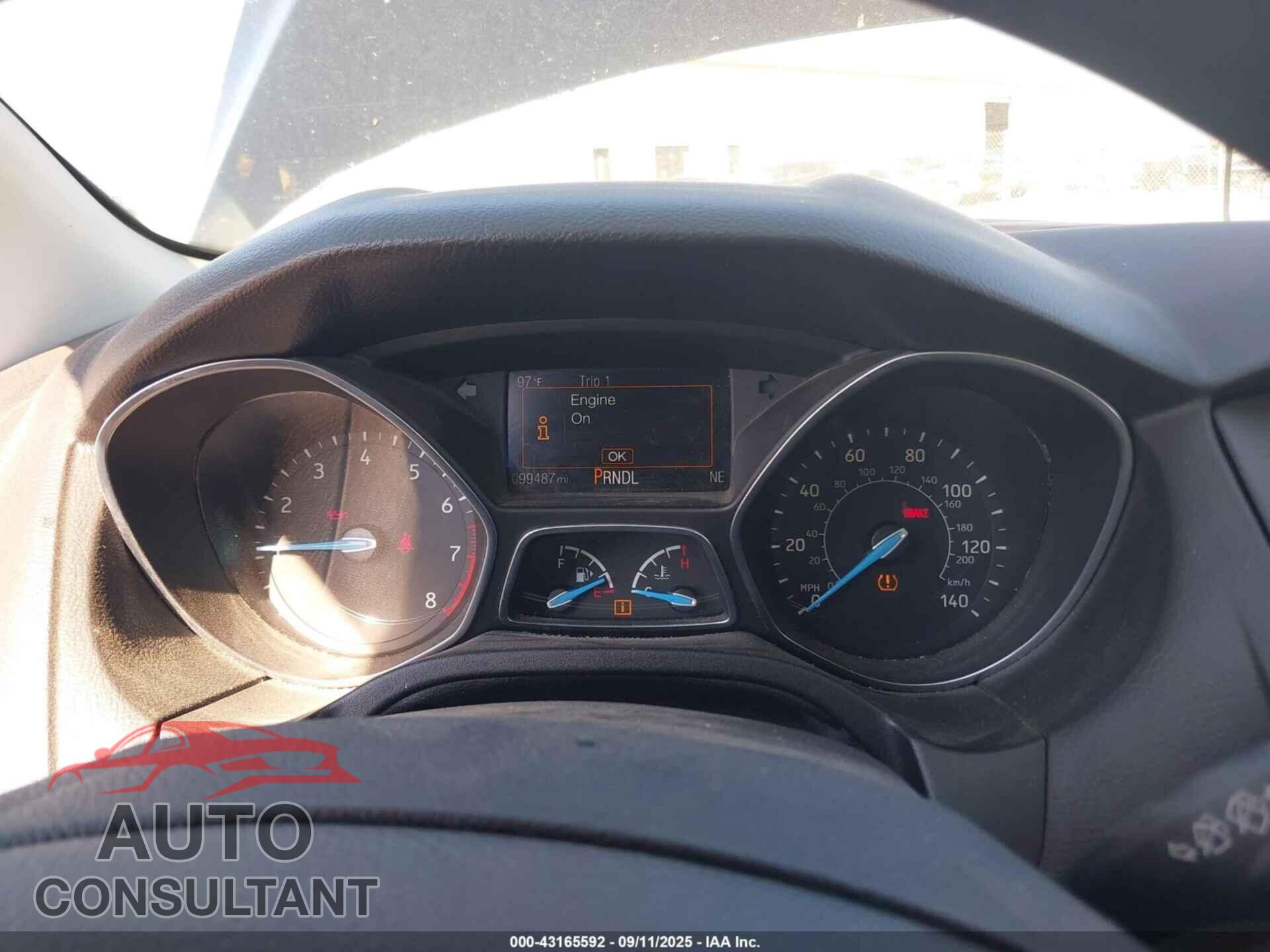 FORD FOCUS 2017 - 1FADP3K25HL246751