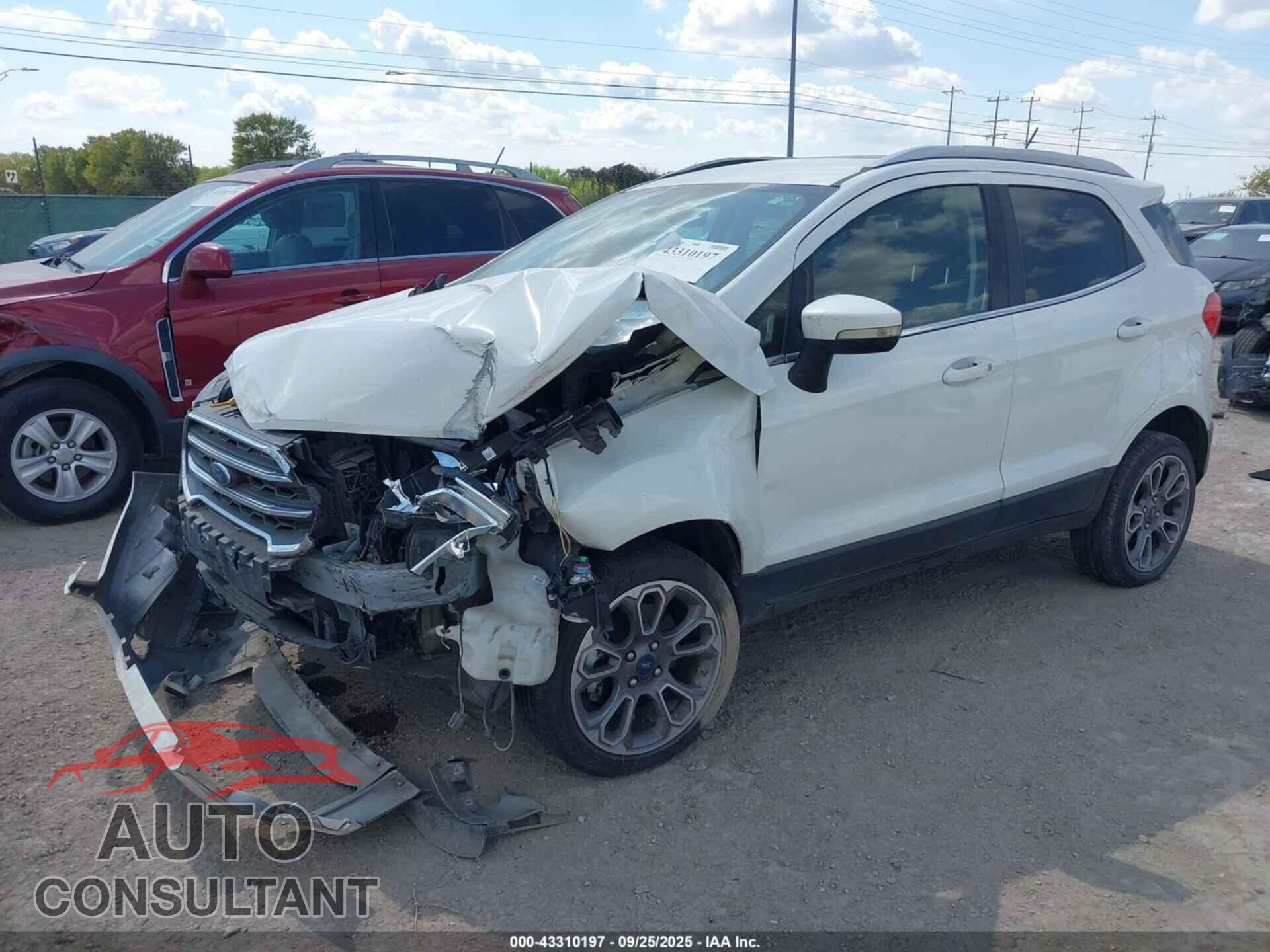 FORD ECOSPORT 2019 - MAJ6S3KL8KC272610