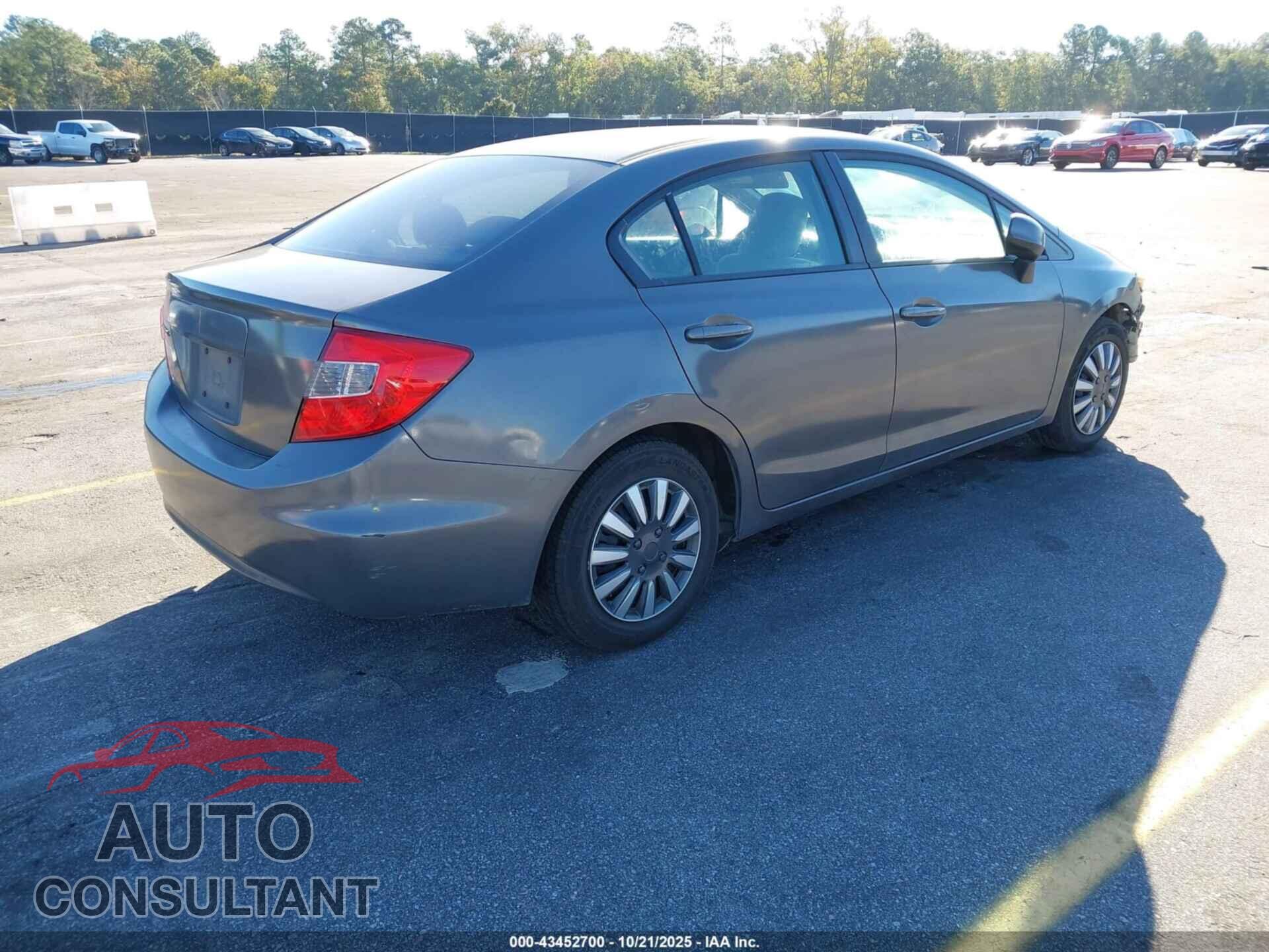 HONDA CIVIC 2012 - 19XFB2F53CE355064