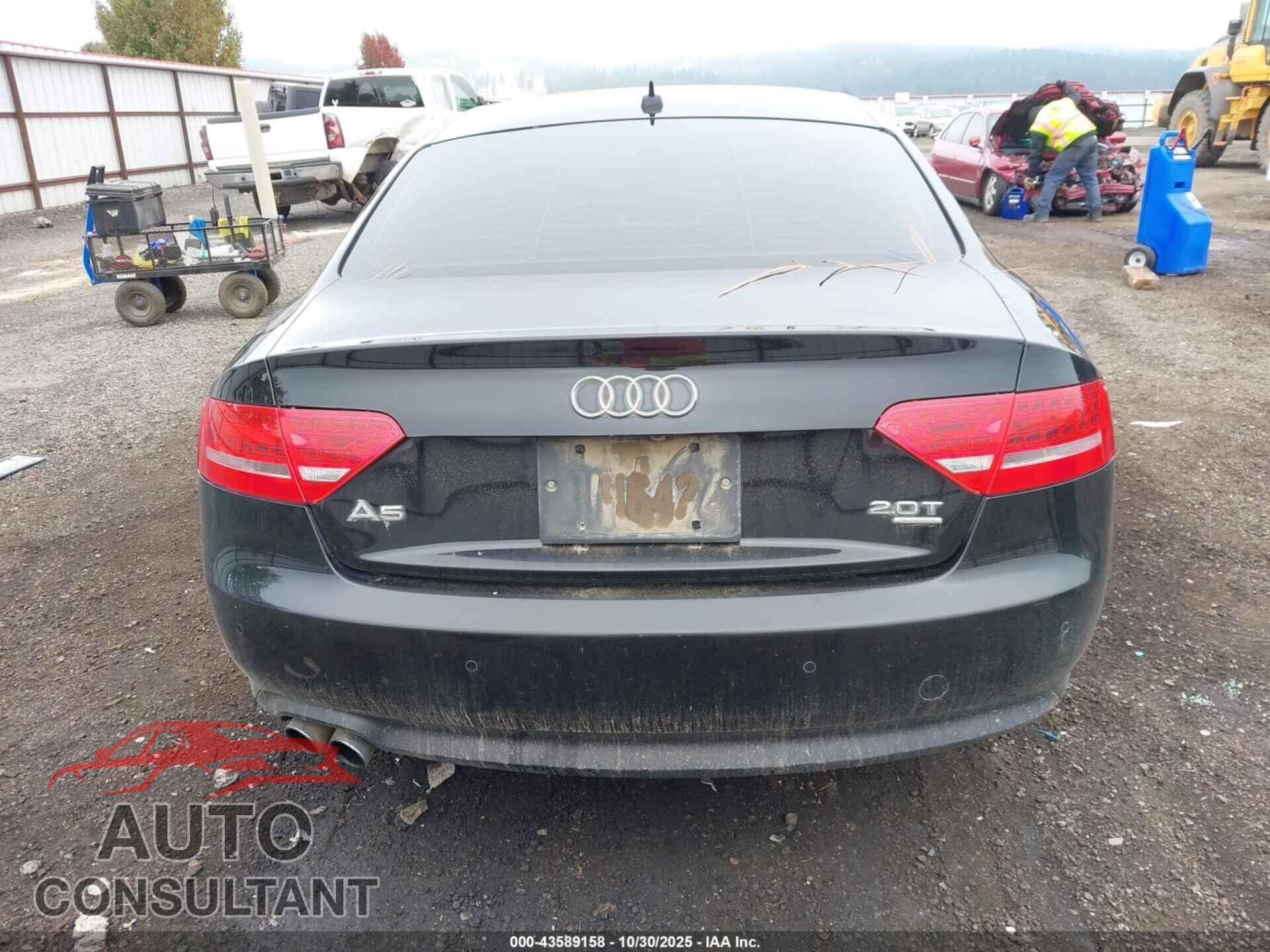 AUDI A5 2011 - WAURFAFR3BA037765