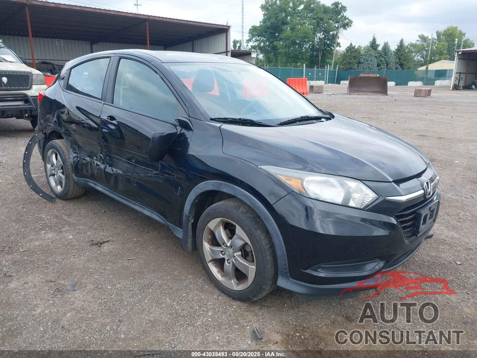 HONDA HR-V 2016 - 3CZRU6H36GM758441