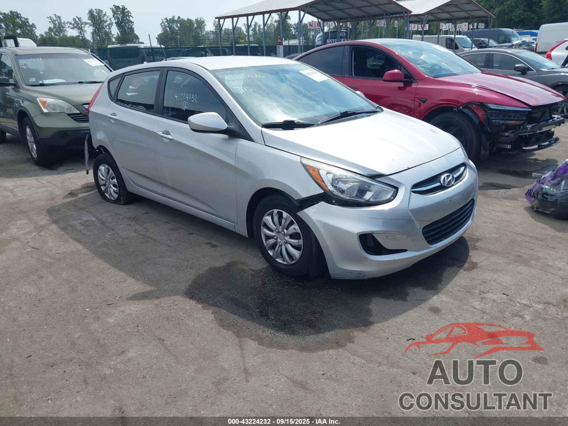 HYUNDAI ACCENT 2016 - KMHCT5AE3GU250018