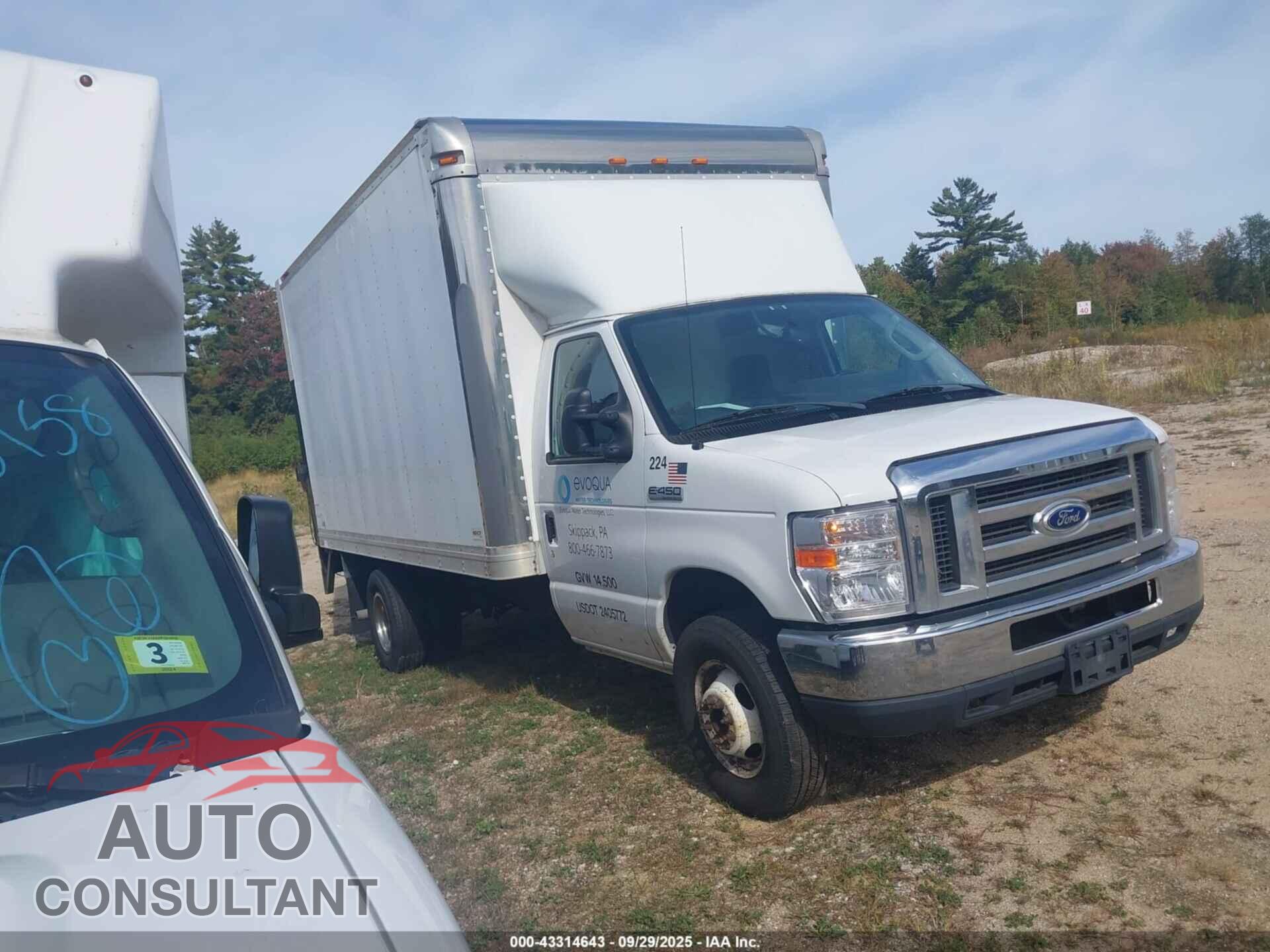 FORD E-450 CUTAWAY 2017 - 1FDXE4FS8HDC61151