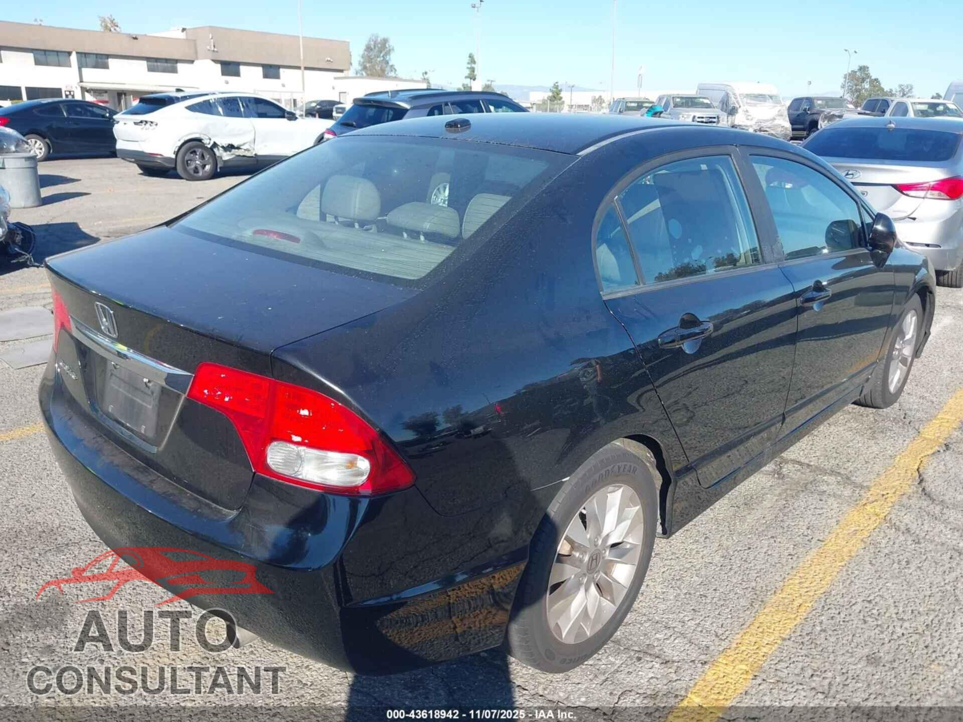 HONDA CIVIC 2010 - 19XFA1F9XAE019697