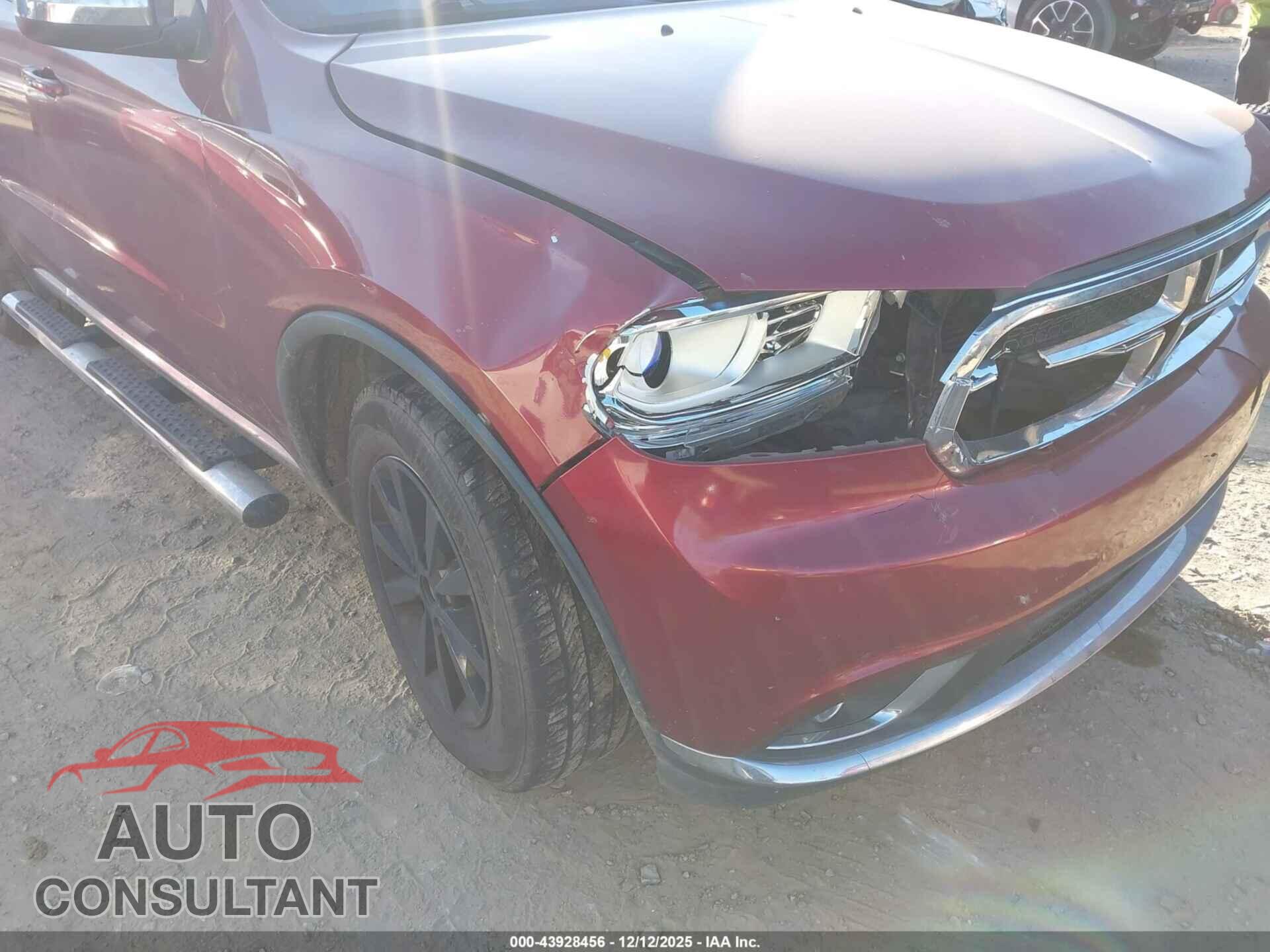 DODGE DURANGO 2015 - 1C4RDJAG1FC880839
