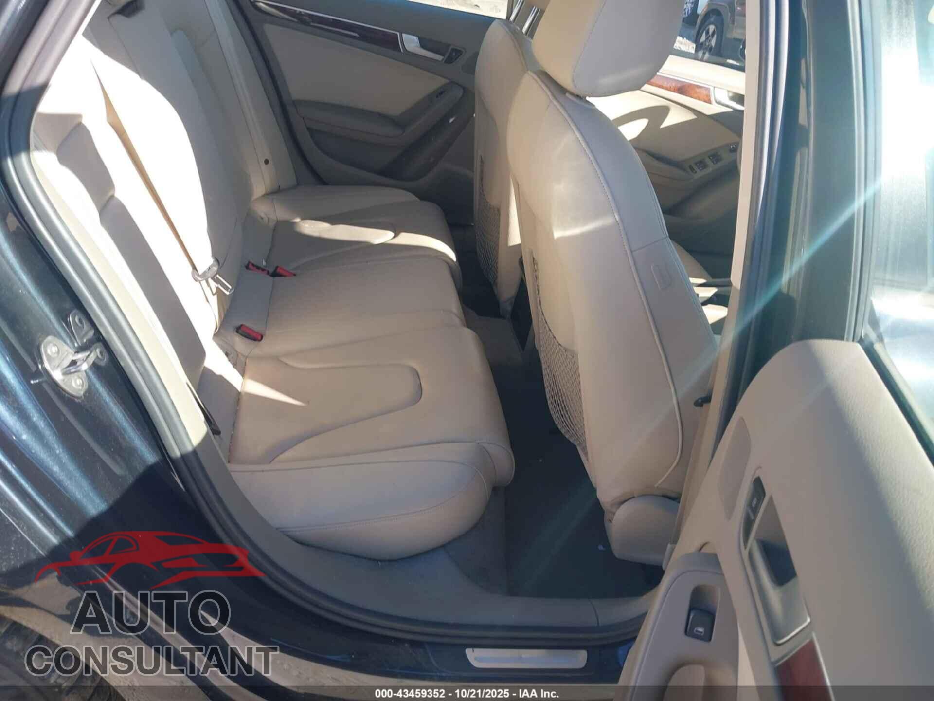 AUDI A4 2012 - WAUBFAFL0CN020302