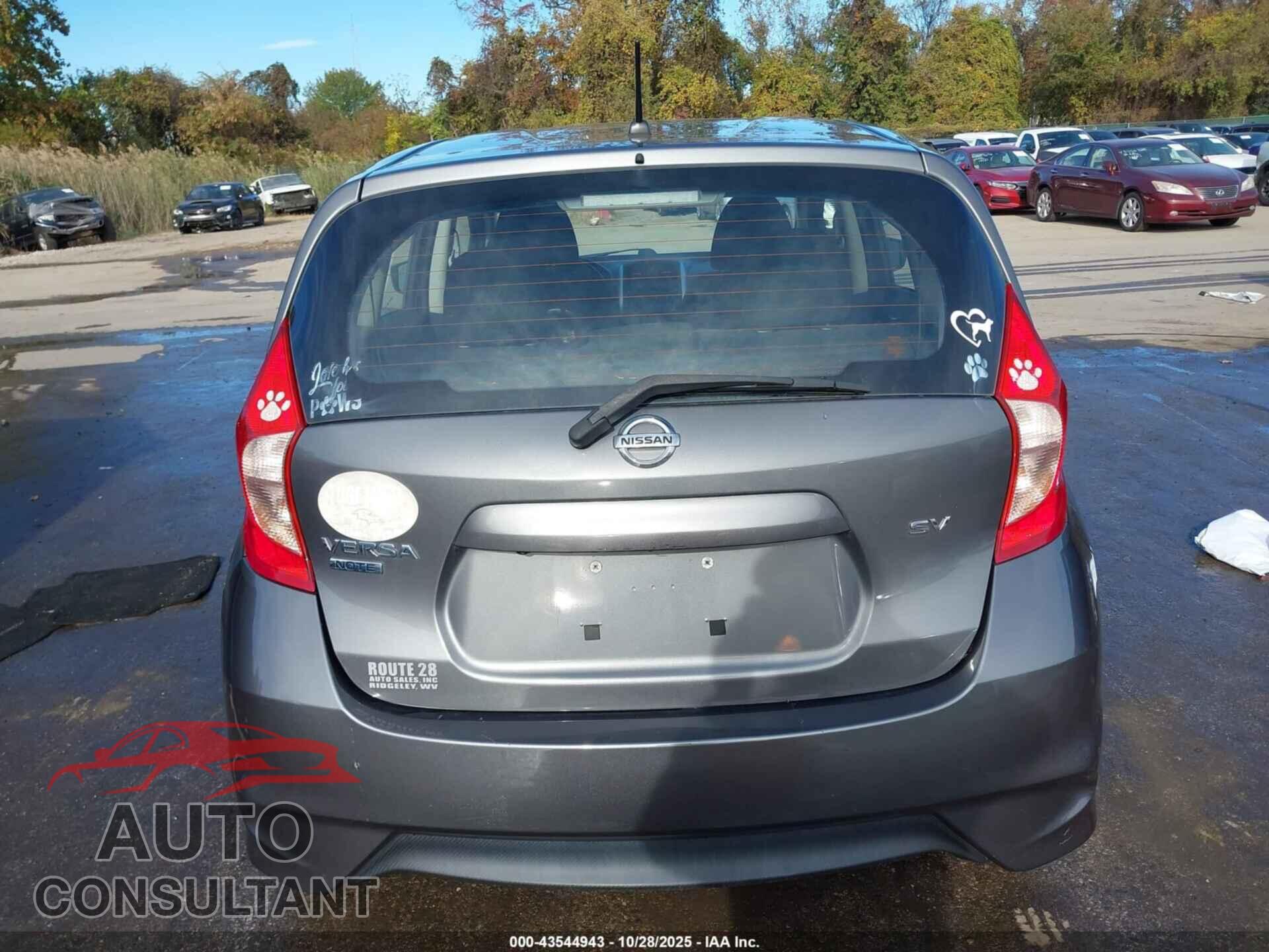 NISSAN VERSA NOTE 2019 - 3N1CE2CP3KL356826