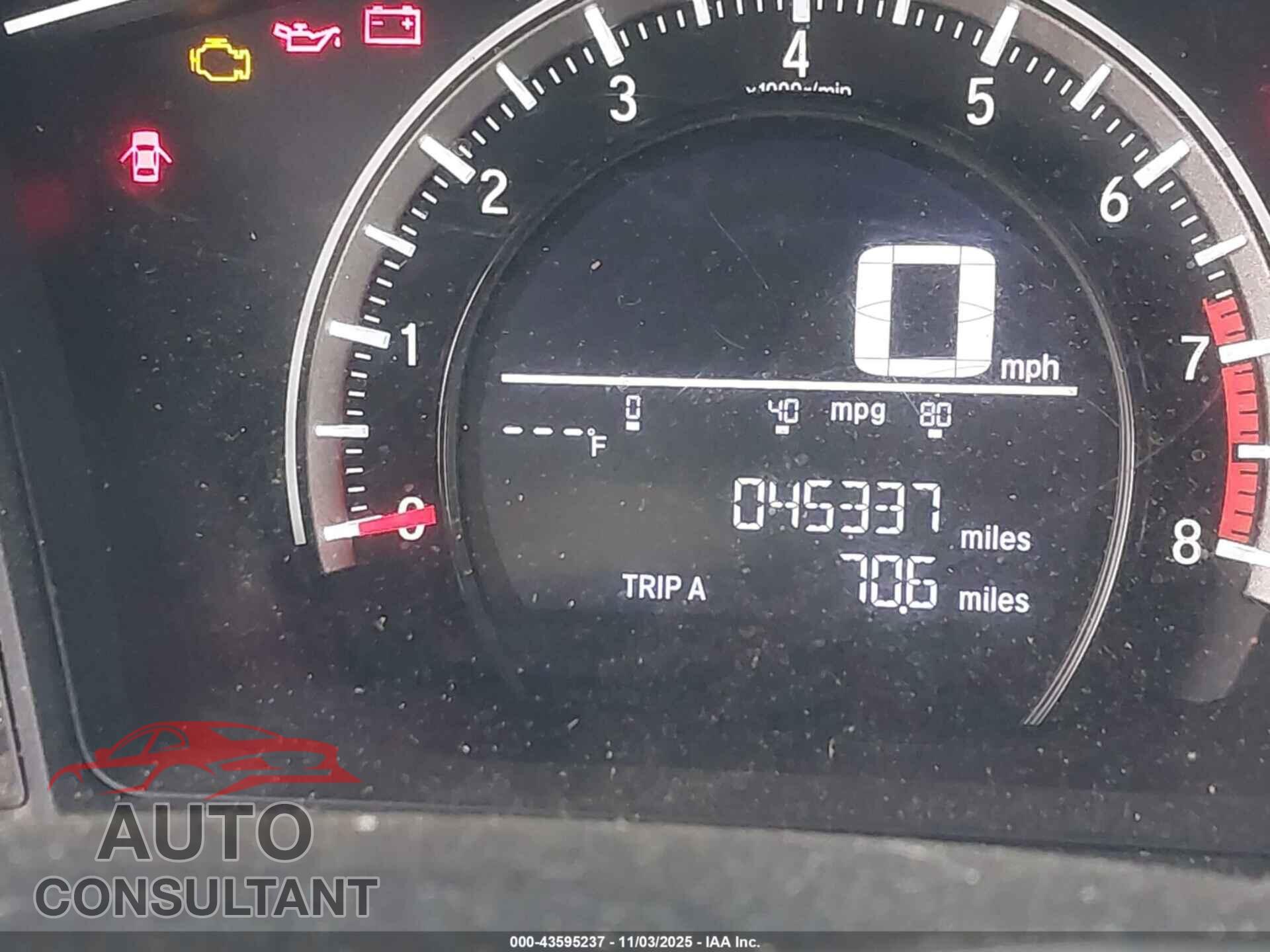 HONDA CIVIC 2016 - 19XFC2F54GE242548