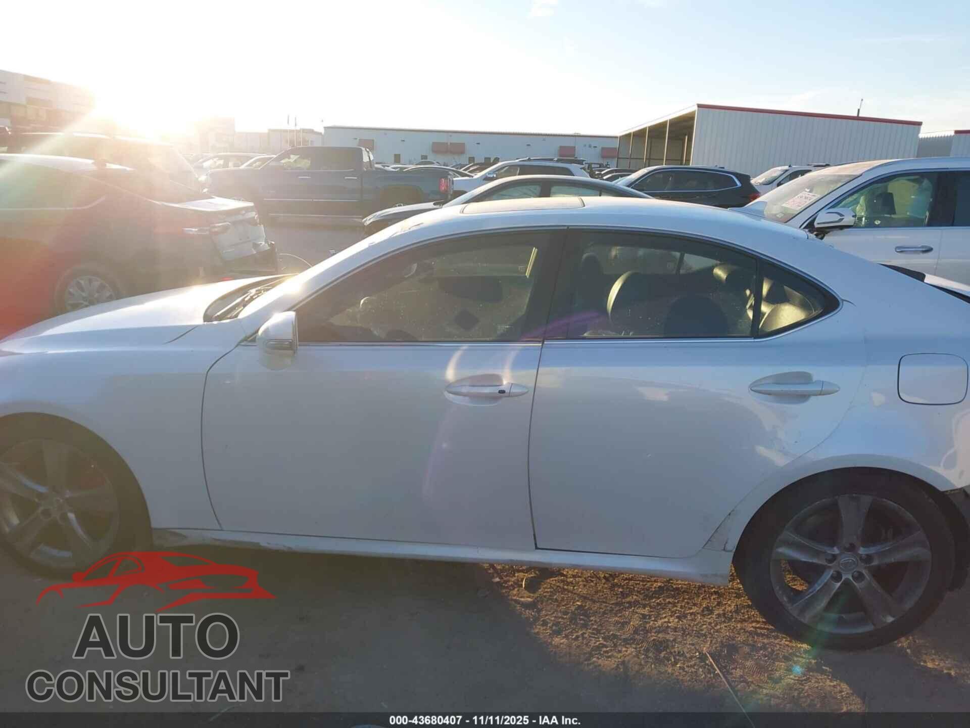 LEXUS IS 250 2012 - JTHBF5C23C5158985