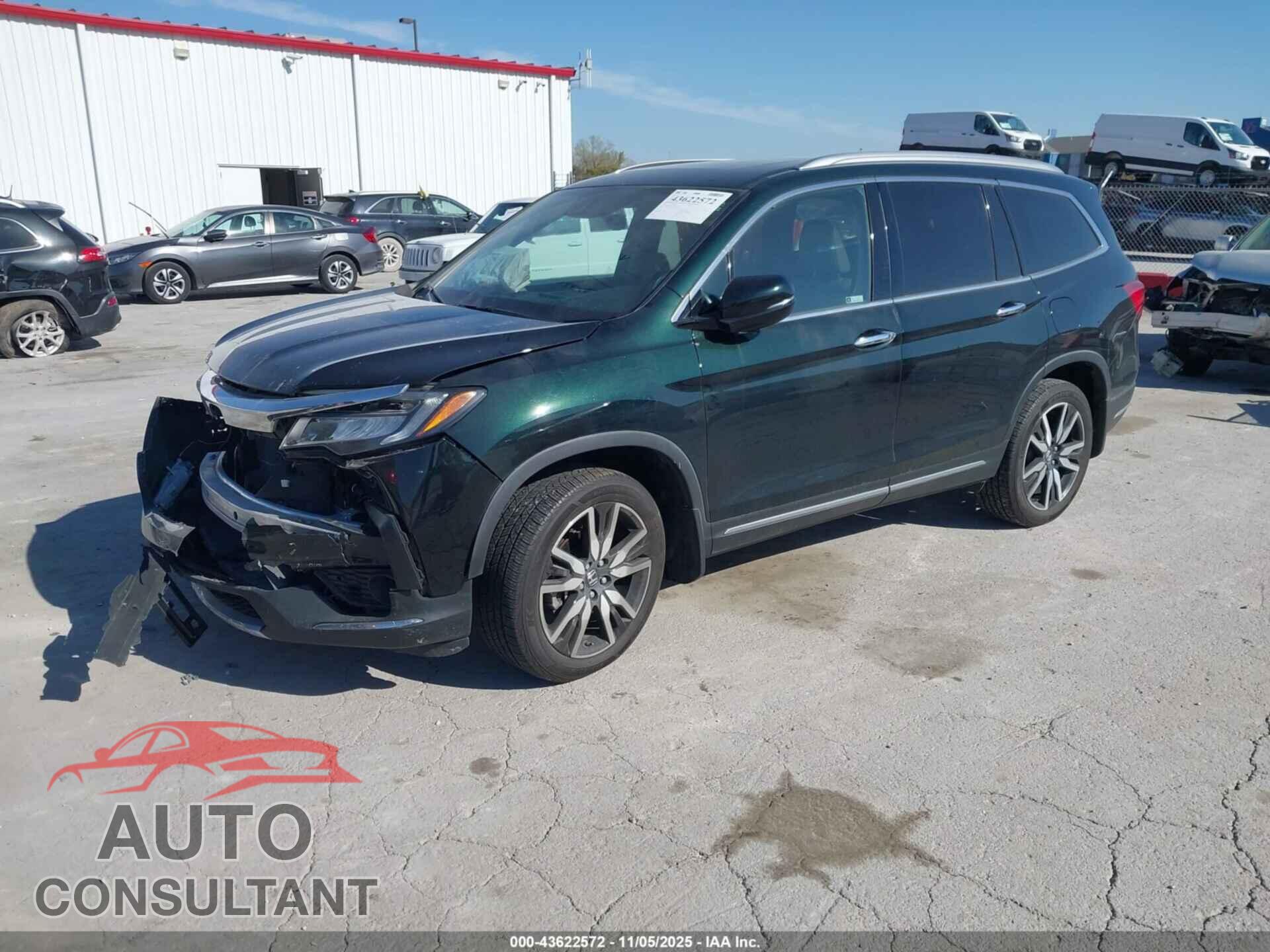 HONDA PILOT 2020 - 5FNYF6H9XLB004280